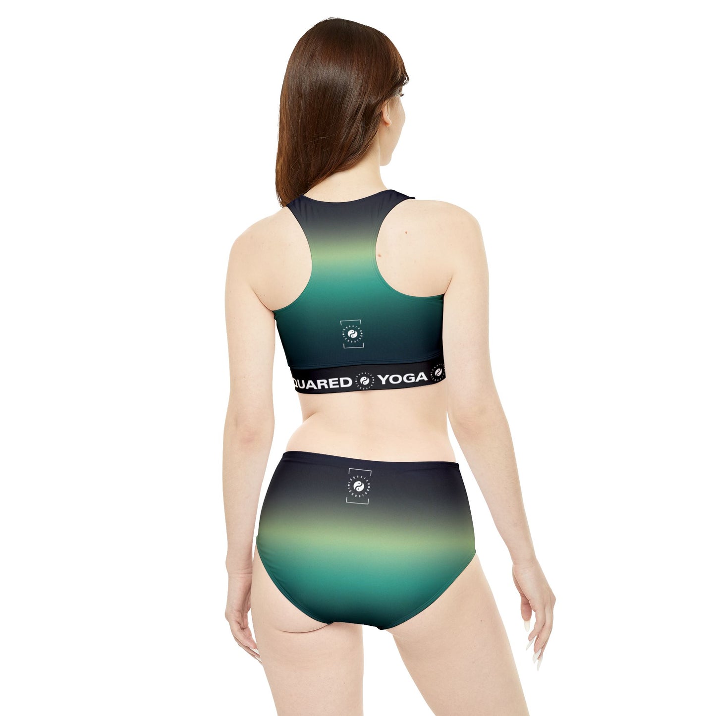 Midnight Gradients - Hot Yoga Bikini Set