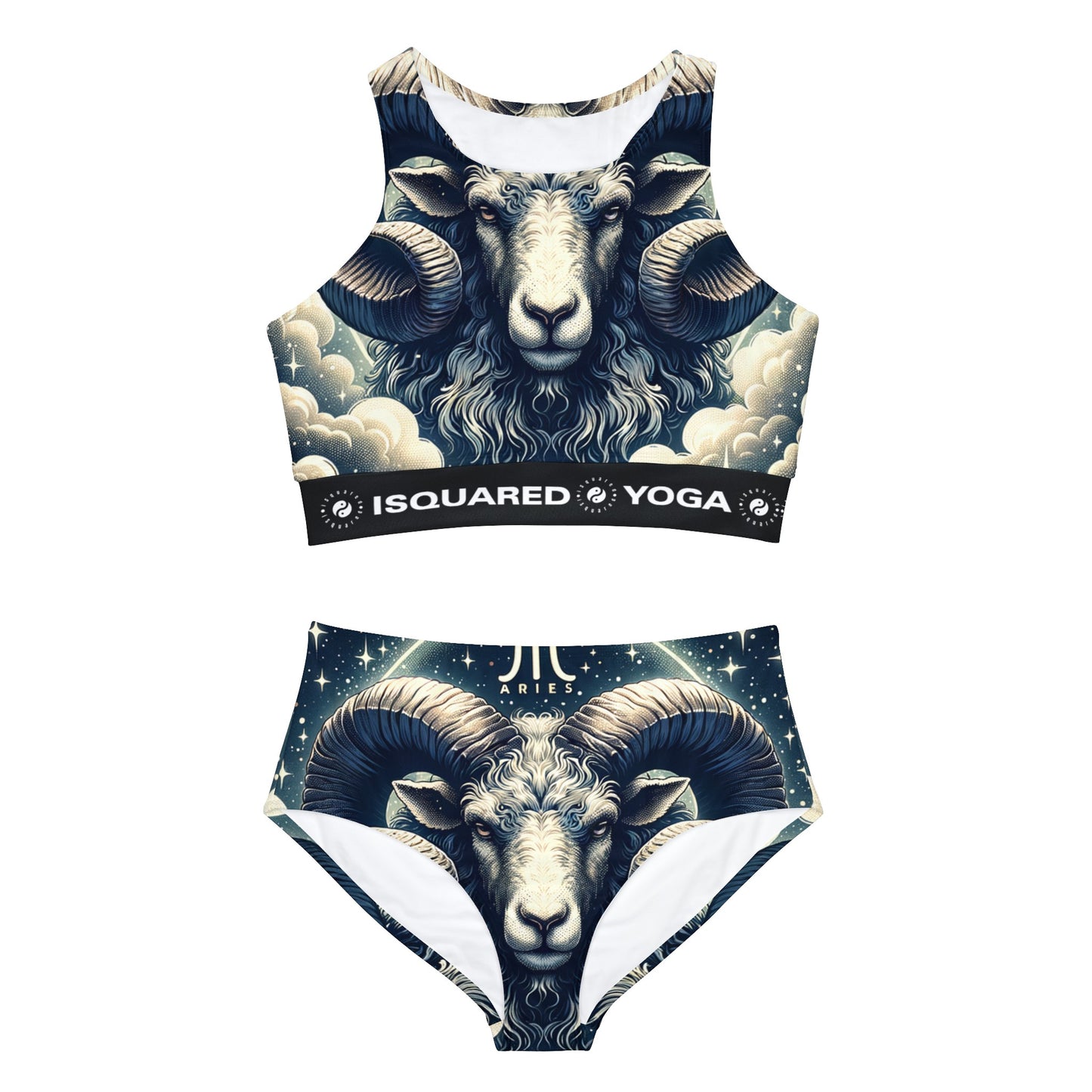 "Celestial Ram Ascendant" - Hot Yoga Bikini Set