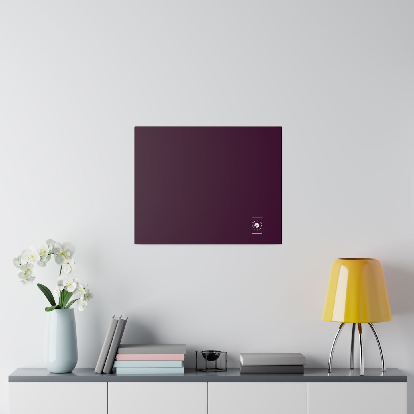 Deep Burgundy - Art Print Canvas