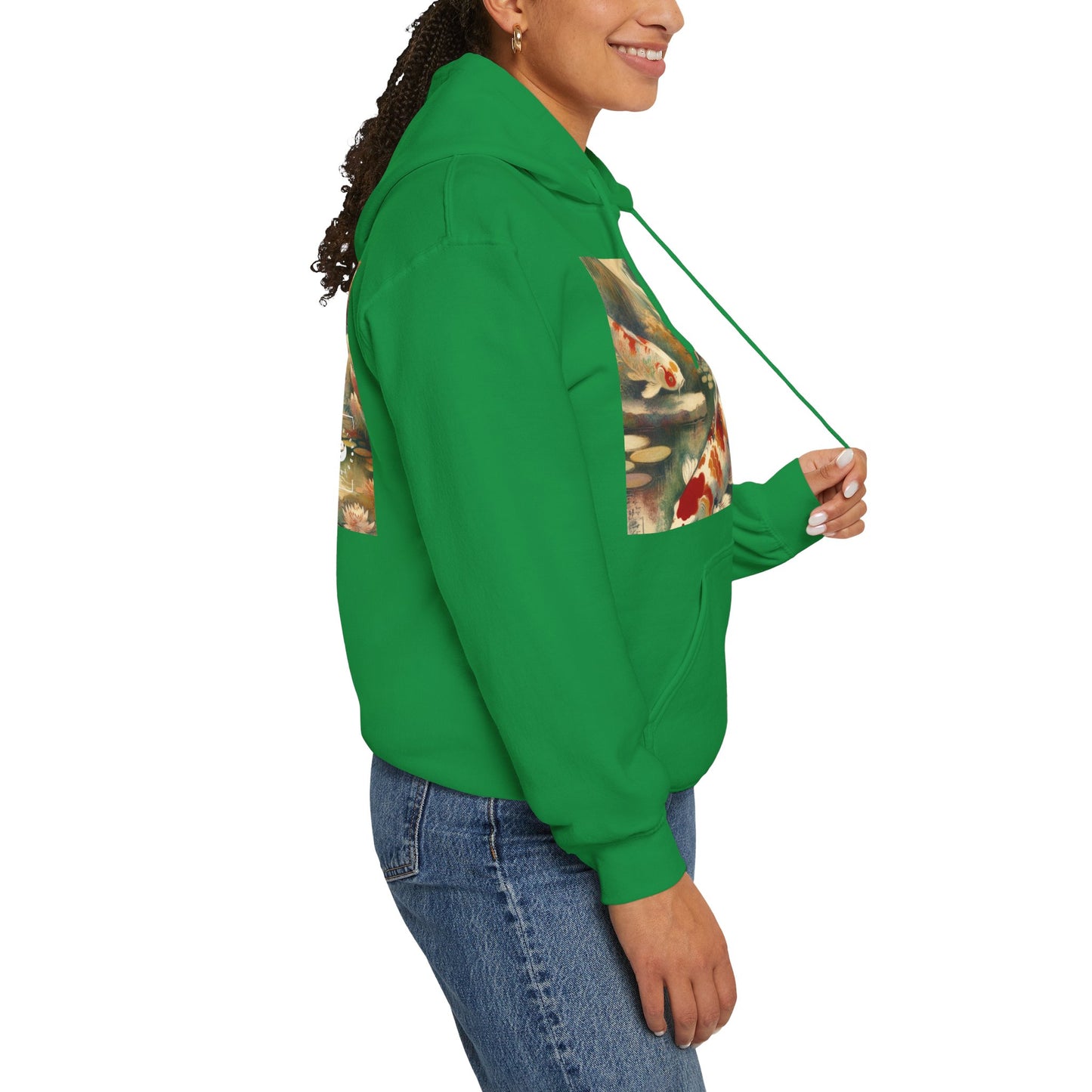 Koi Lily Pond - Hoodie