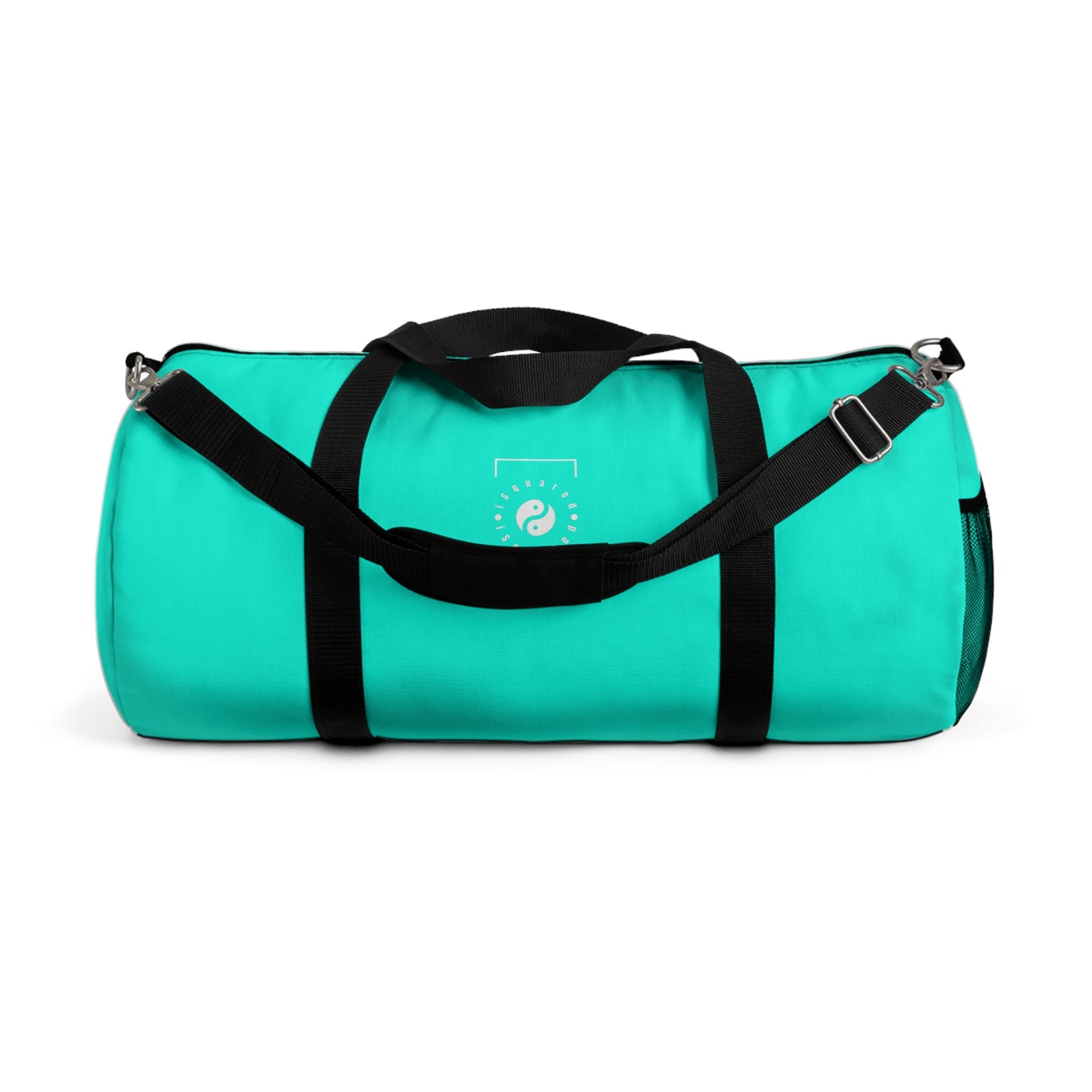 Neon Teal #11ffe3 - Duffle Bag