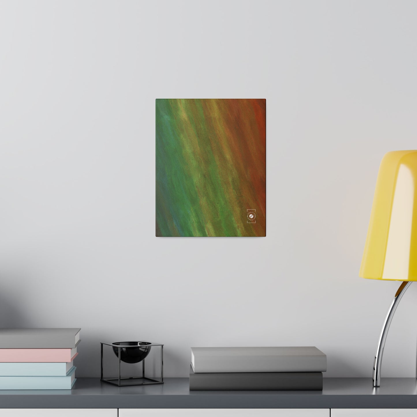 Subtle Rainbow Mood - Art Print Canvas