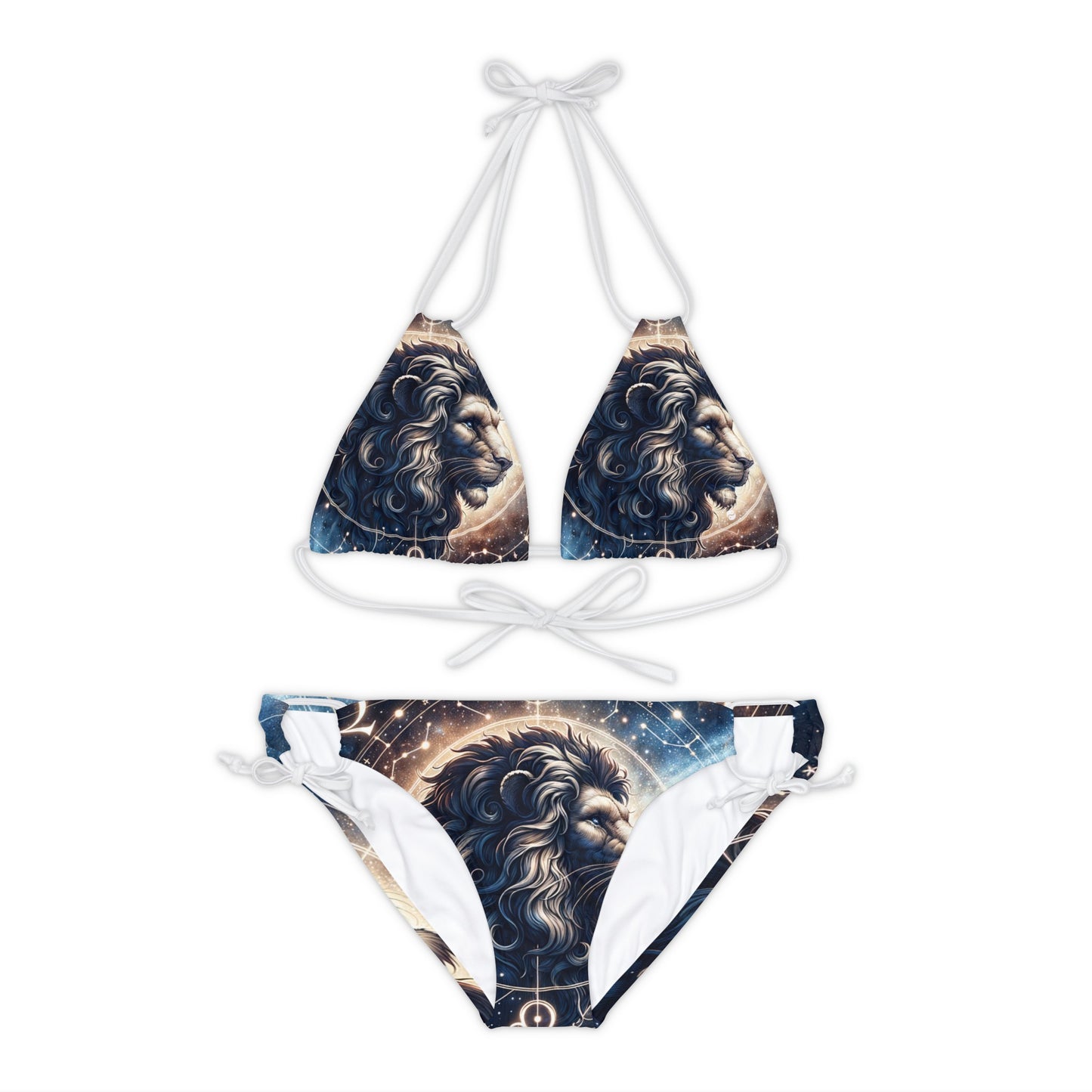 Celestial Leo Roar - Ensemble de bikini à lacets