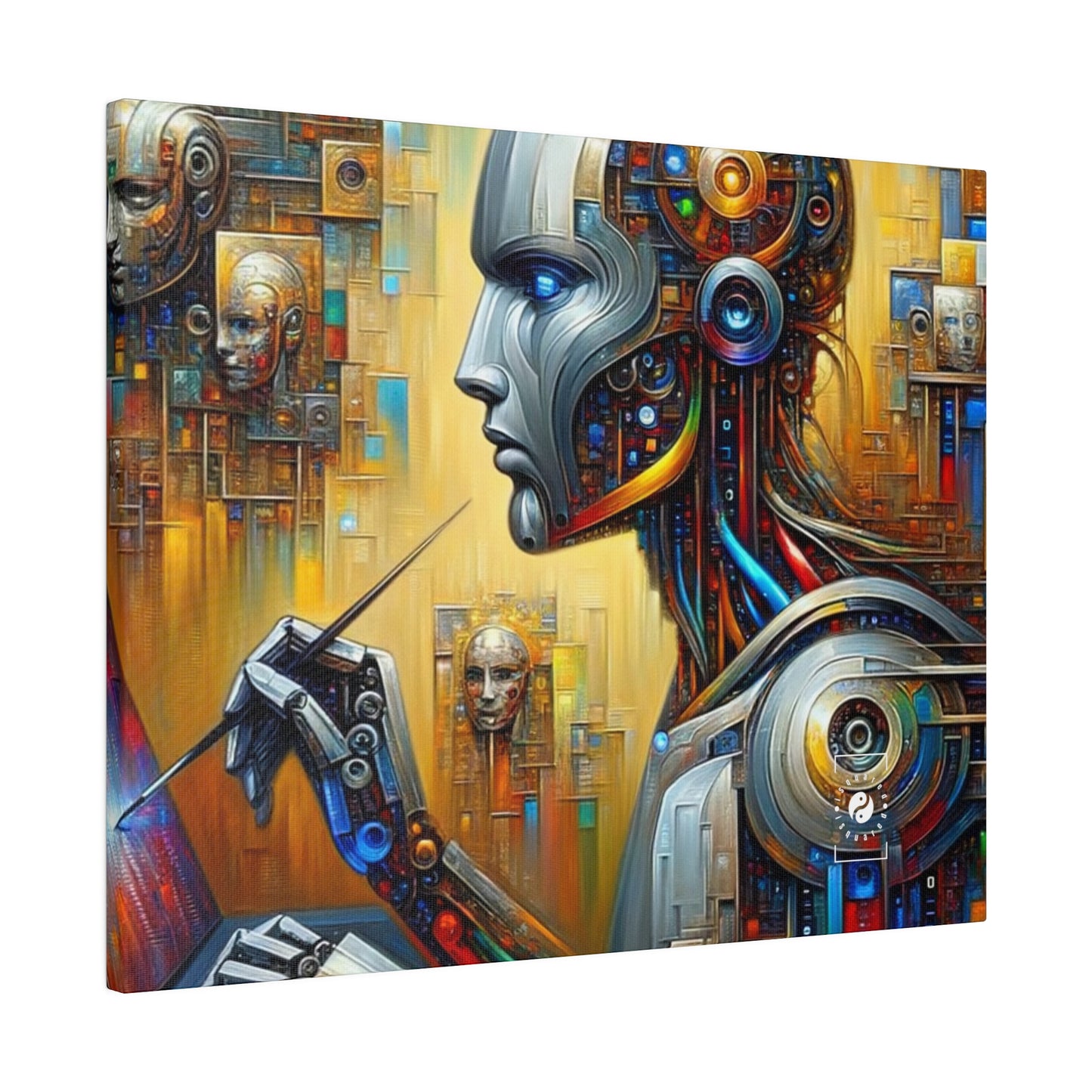 TechnoGenesis - Art Print Canvas