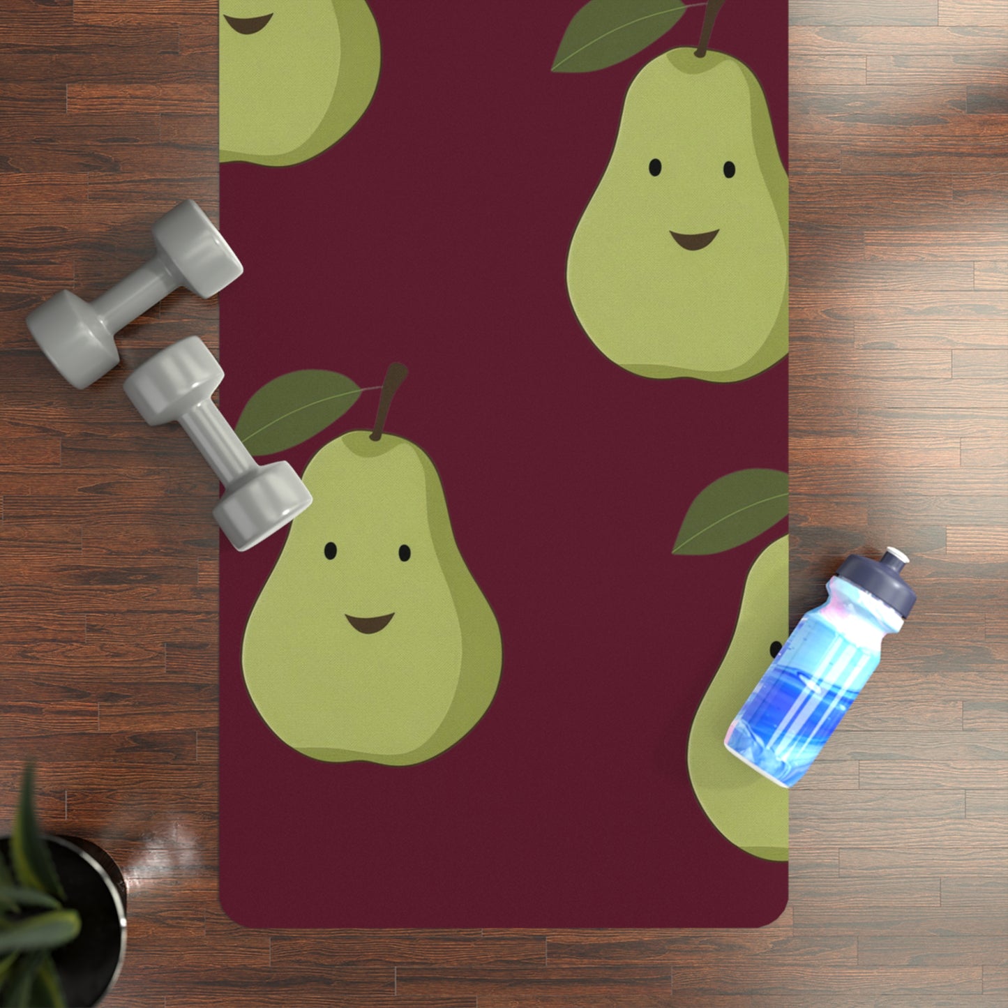 #60182D Deep Siena + Pear - Yoga Mat