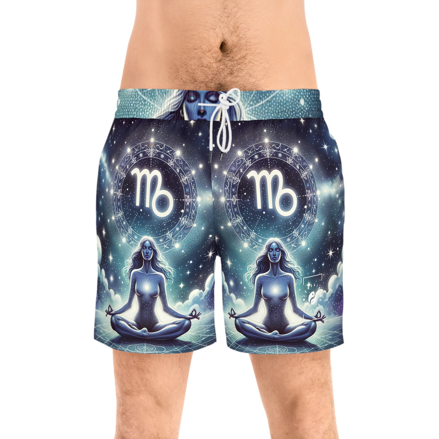 Aurora Virgo - Swim Shorts (Mid-Length) for Men