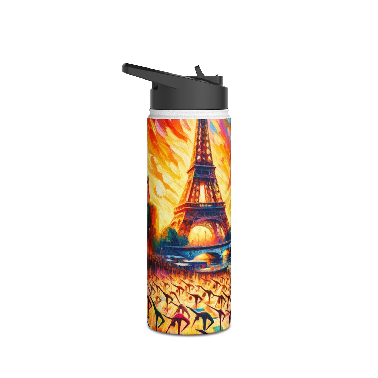 Parisian Yoga Chic - Water Bottle