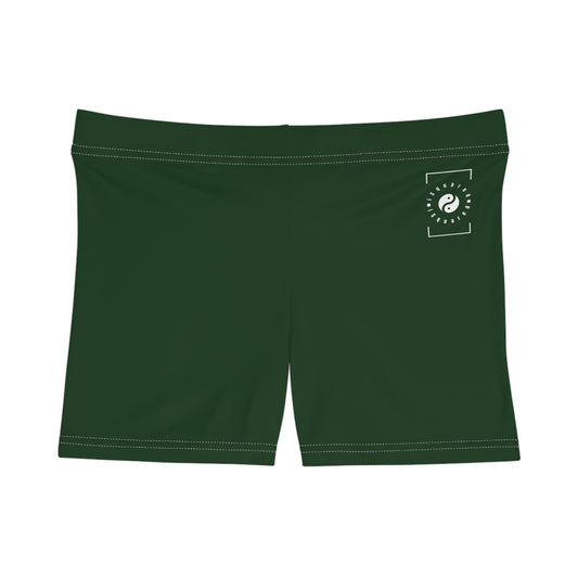 #153B1C Forest Green - Mini Hot Yoga Short