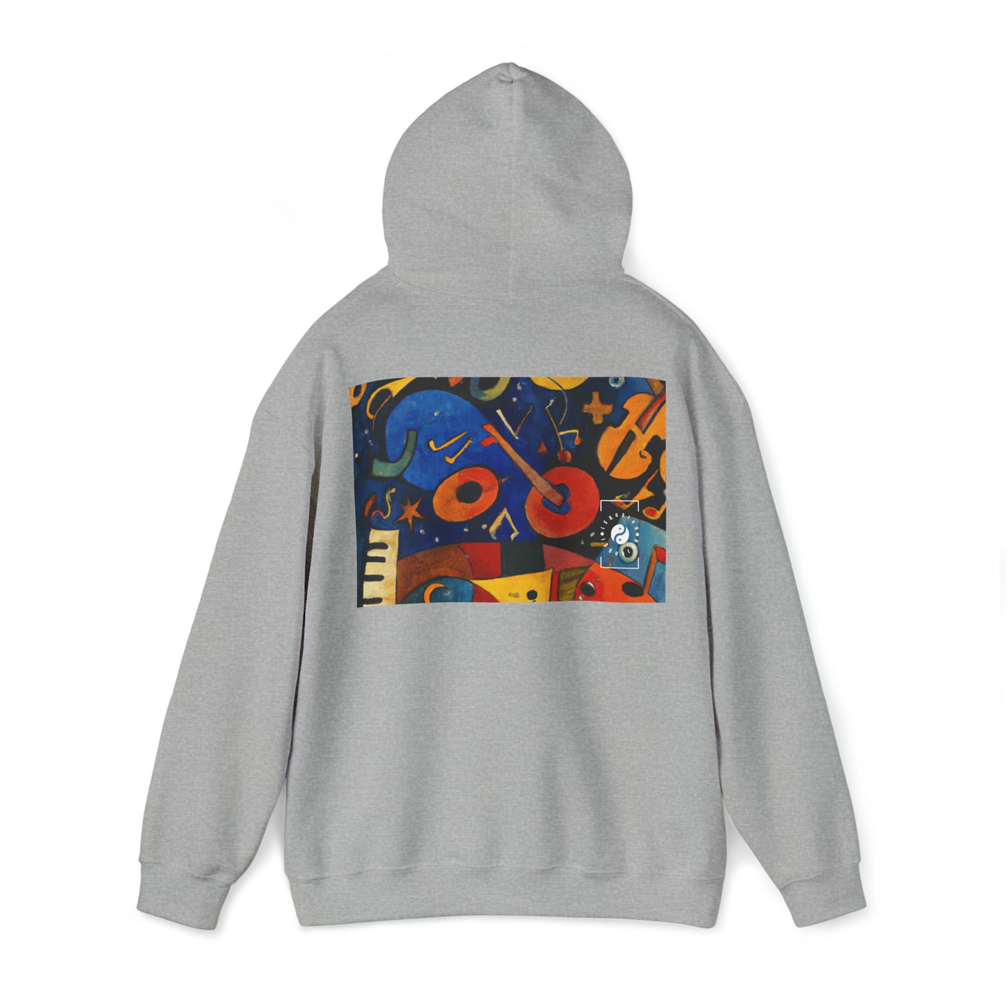 Melodic Abstractions: A Kandinskian Orchestra - Hoodie