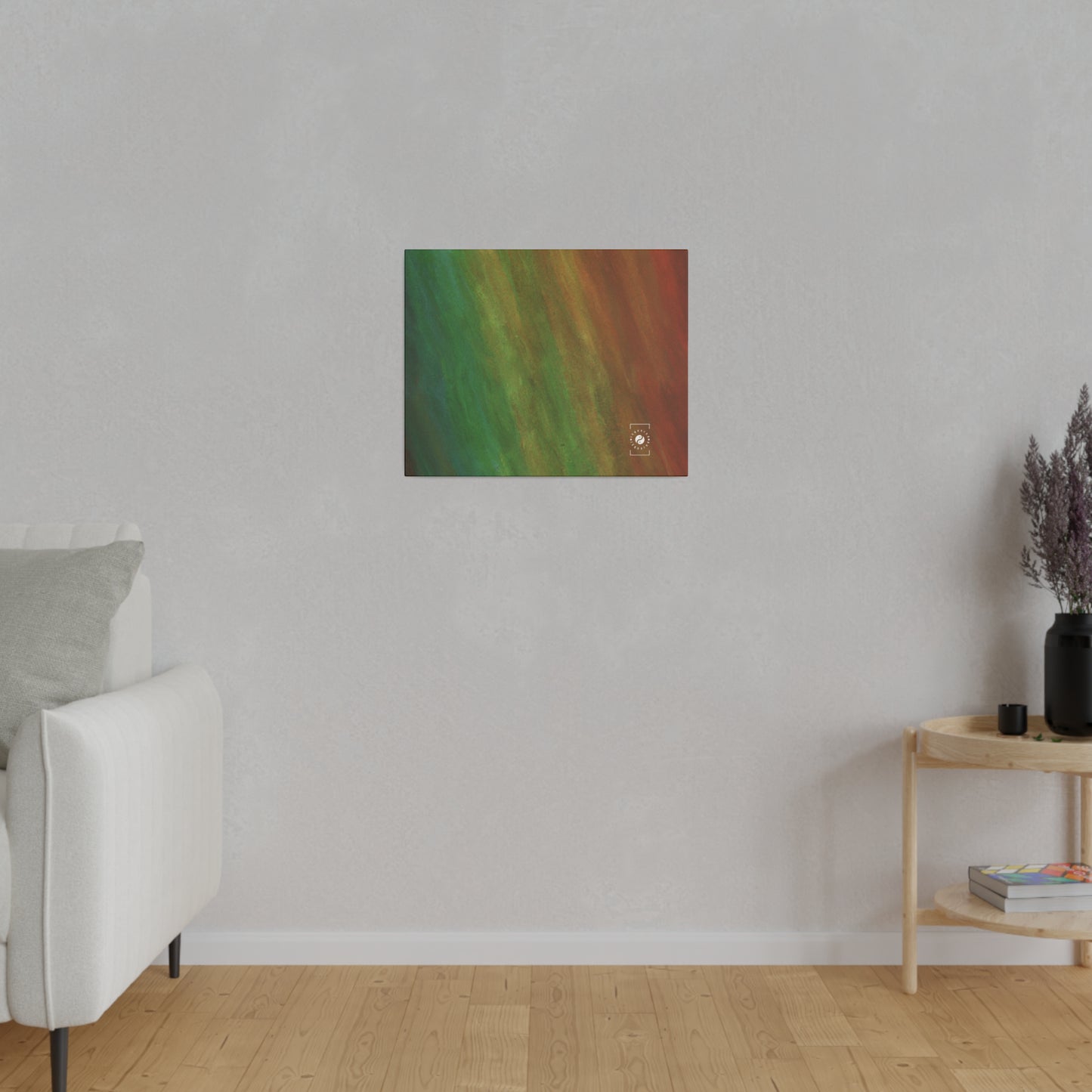 Subtle Rainbow Mood - Art Print Canvas