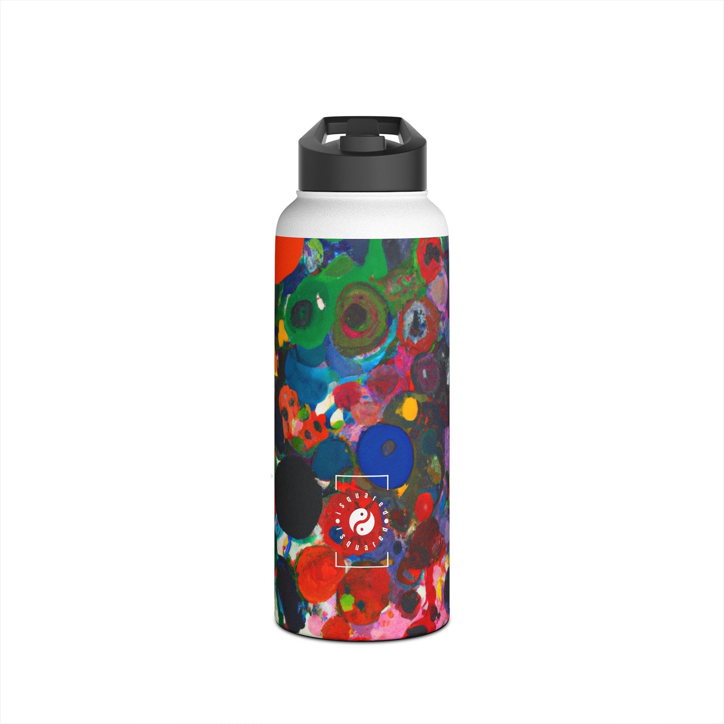 Ink drops meditation - Water Bottle