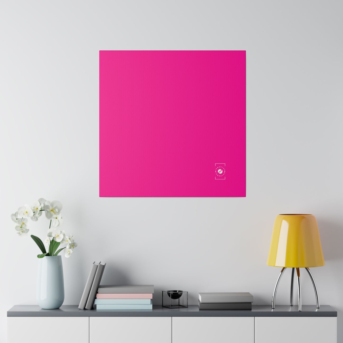 #FF0099 Rose vif – Impression sur toile