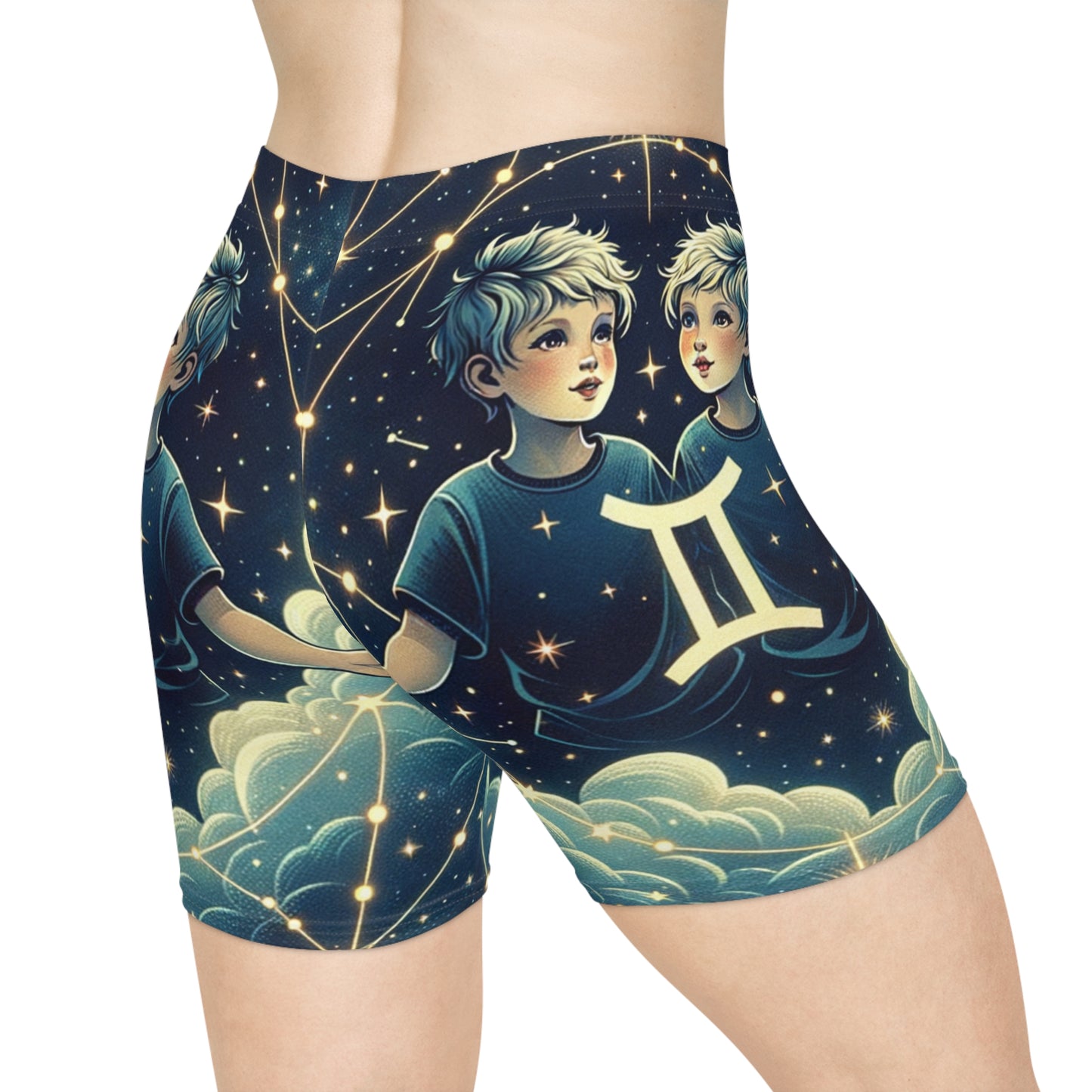 "Celestial Twinfinity" - Hot Yoga Short