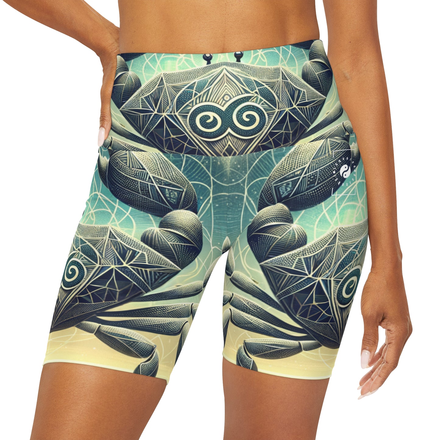 Crab Constellation Yoga - shorts