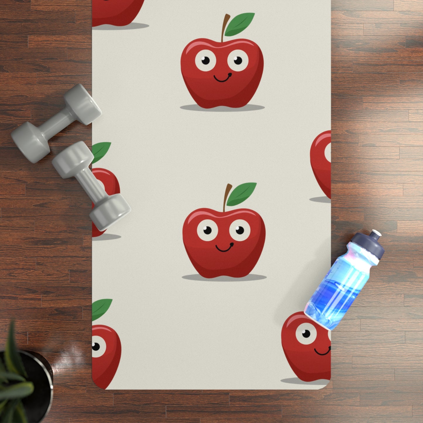 #E9E7DA Ivory + Apple - Yoga Mat