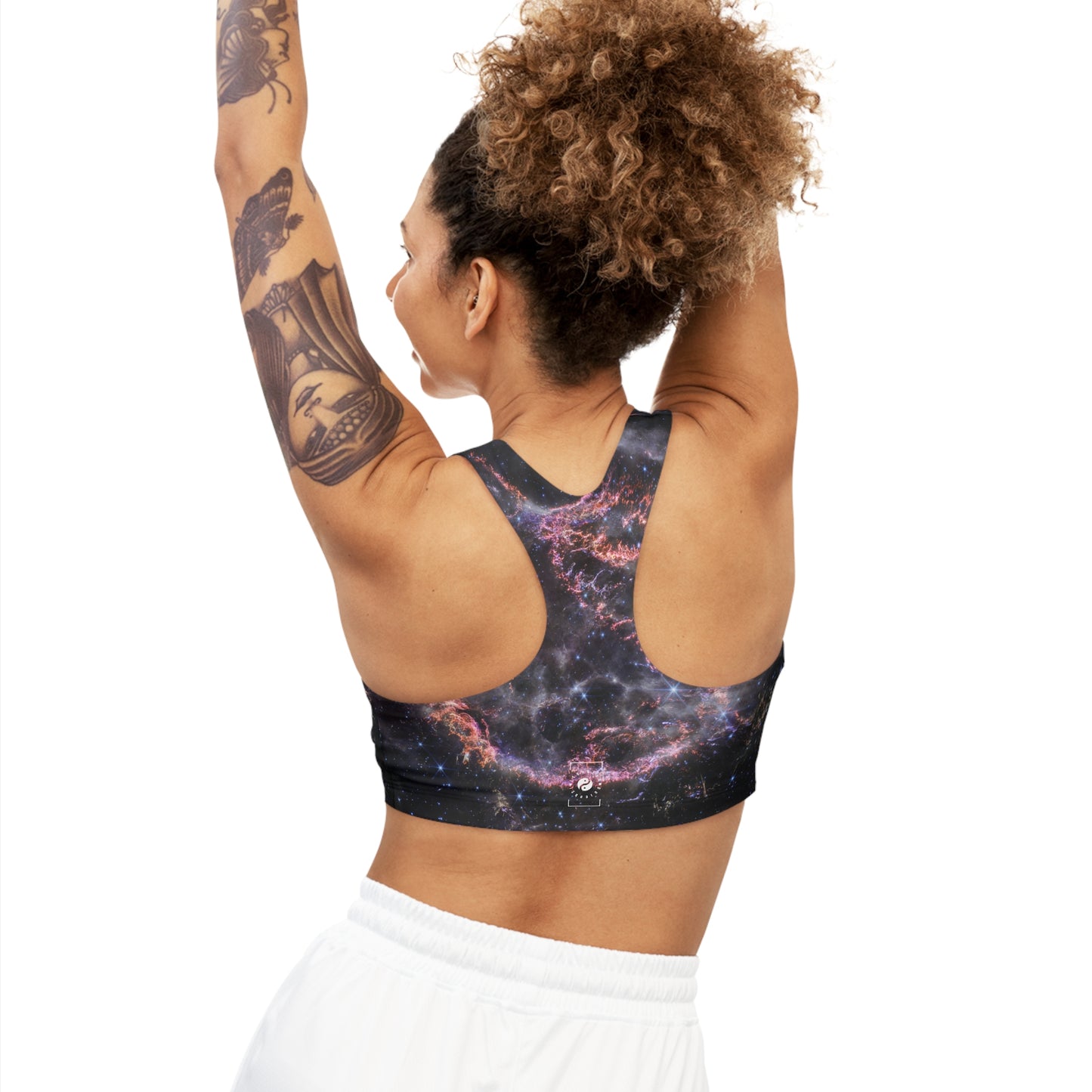 Cassiopeia A (NIRCam Image) - JWST Collection - Seamless Sports Bra