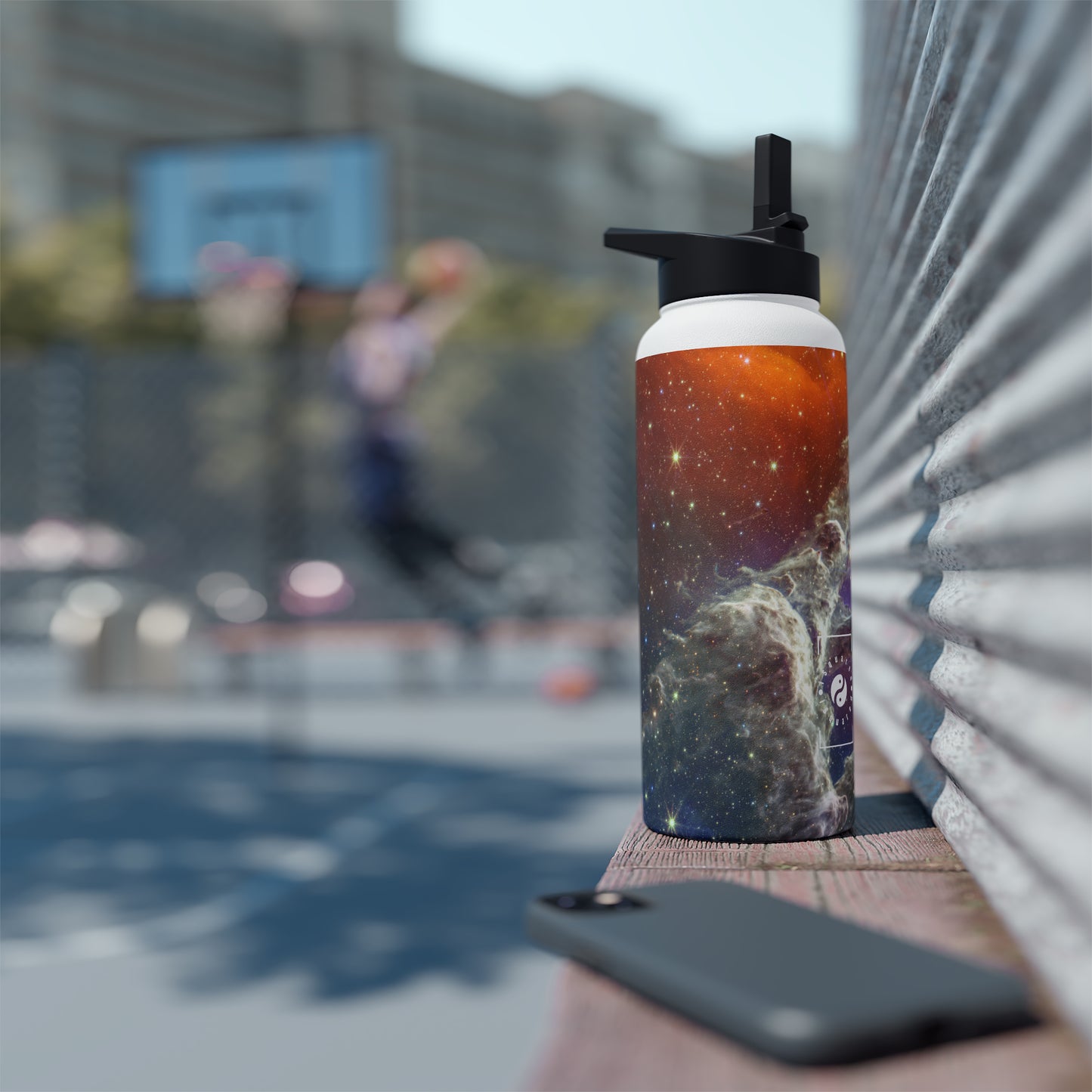 Pillars of Creation (NIRCam and MIRI Composite Image) - JWST Collection - Water Bottle