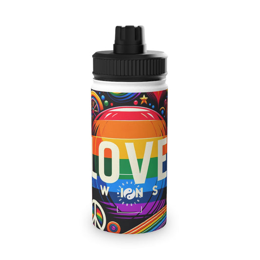 LOVE WINS - Sports Water Bottle