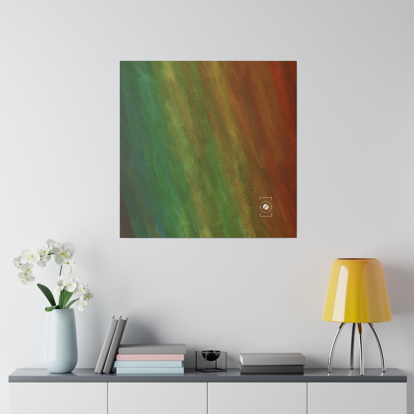 Subtle Rainbow Mood - Art Print Canvas