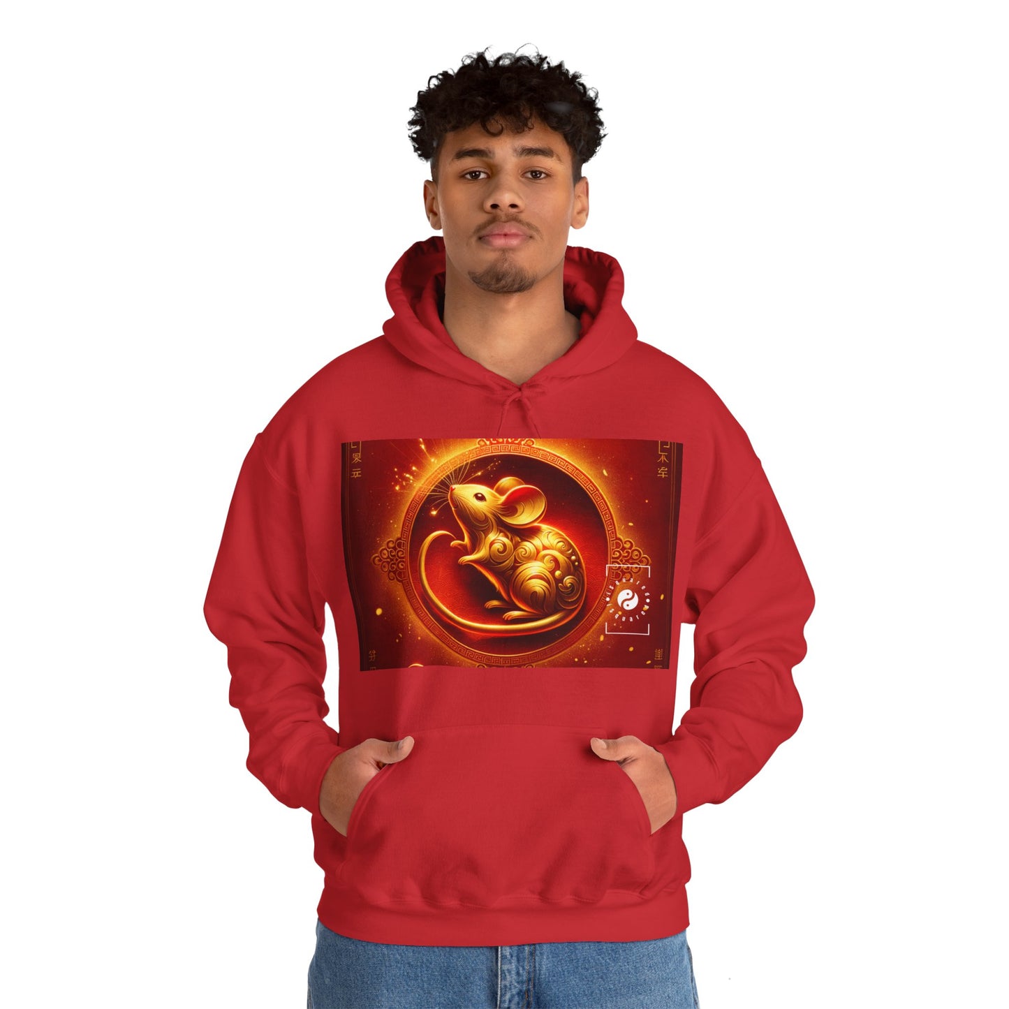 "Golden Emissary: A Lunar New Year's Tribute" - Hoodie