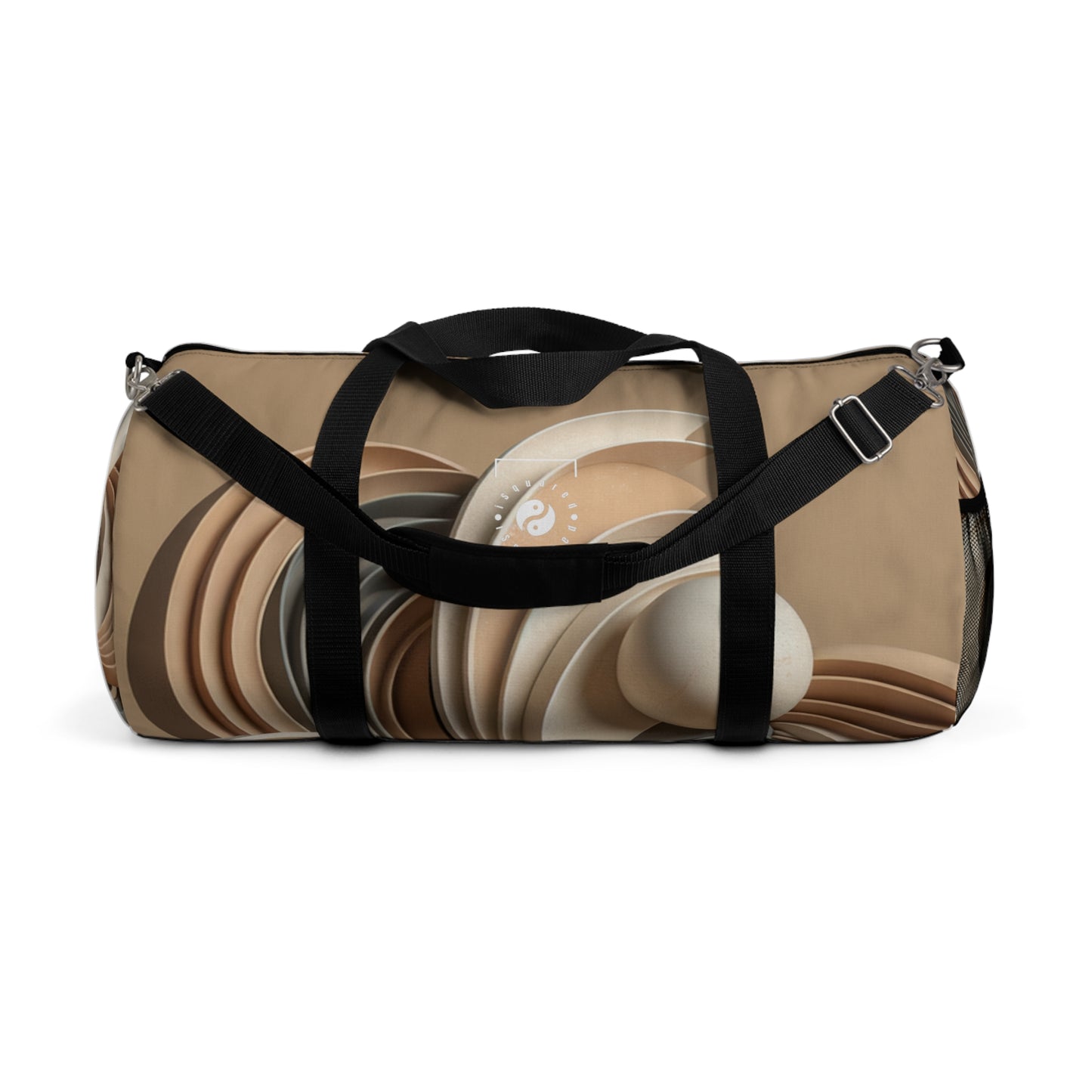 "Hepworth Hues: An Earth Tone Symphony" - Duffle Bag