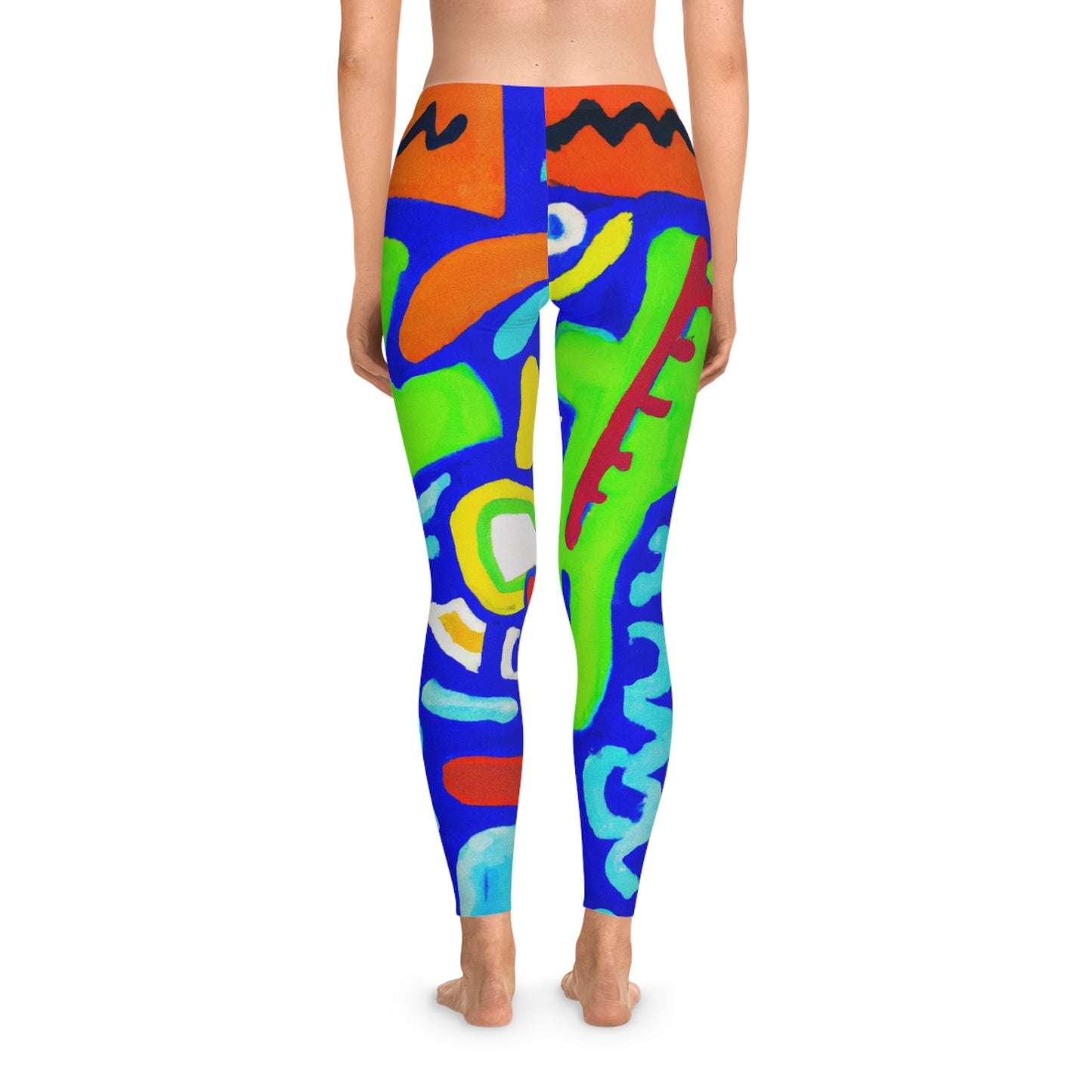 "Chroma Glyphe Symphony" - Unisex Tights