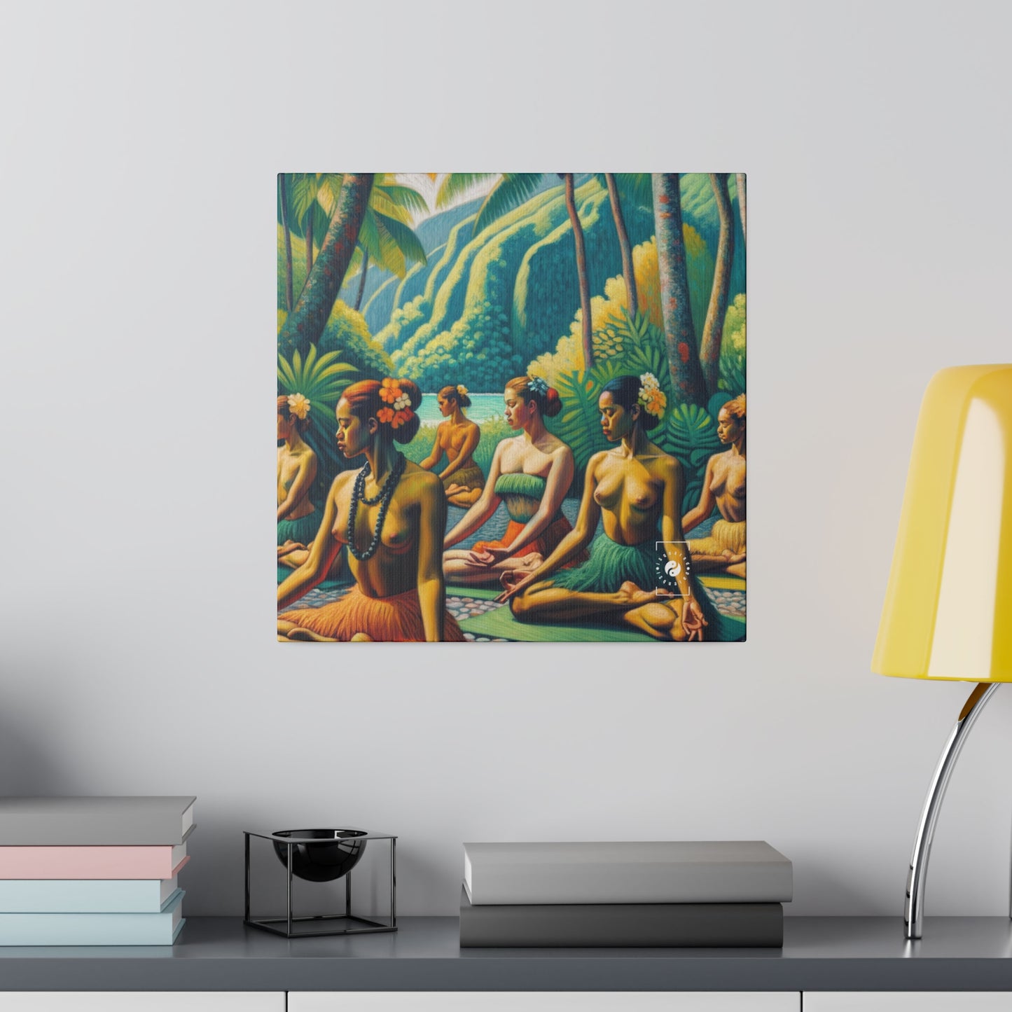 Tahitian Tranquility - Art Print Canvas