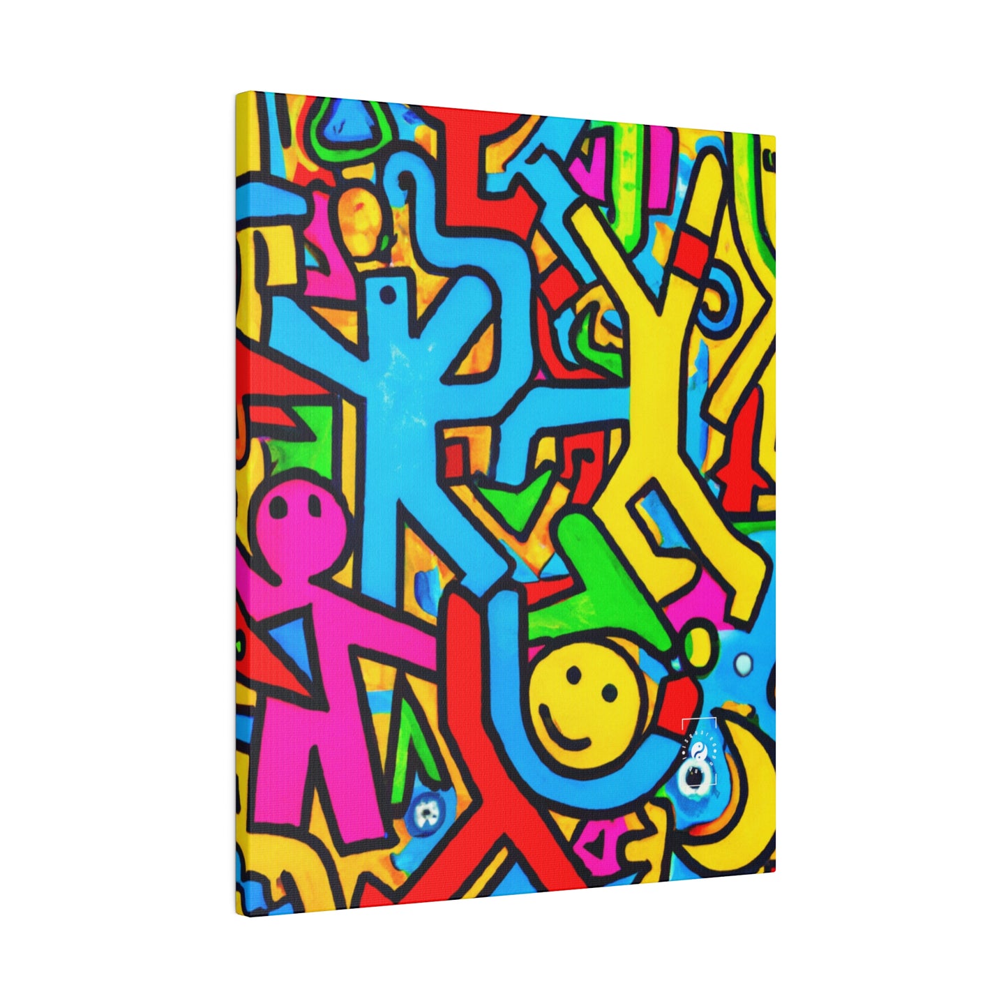 symbols of happiness - Art Print Canvas