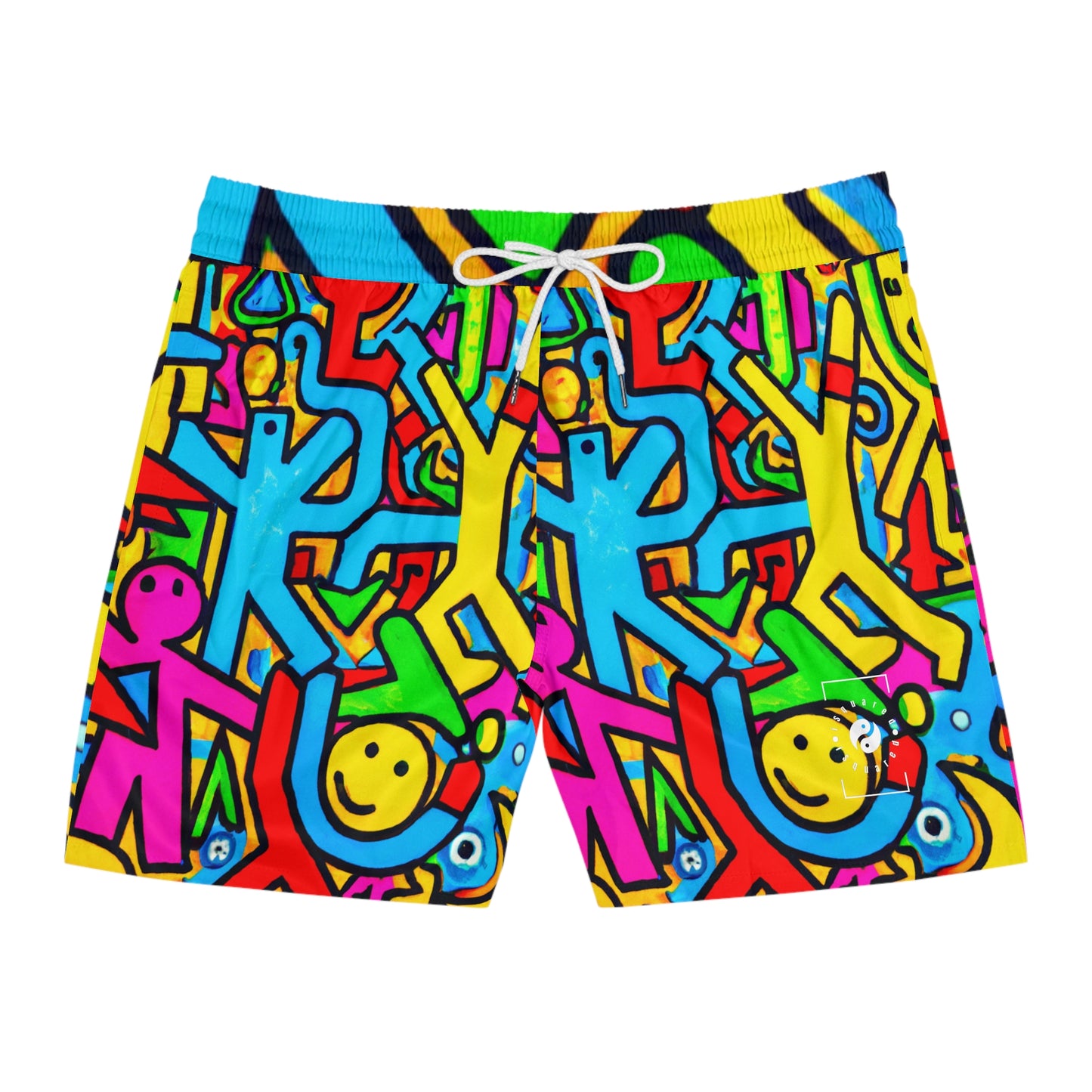 symbols of happiness - Swim Shorts (Mid-Length) for Men