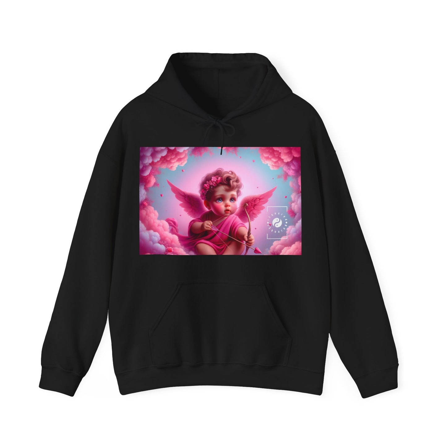 "Bold Blush: A Cupid's Love Affair" - Hoodie