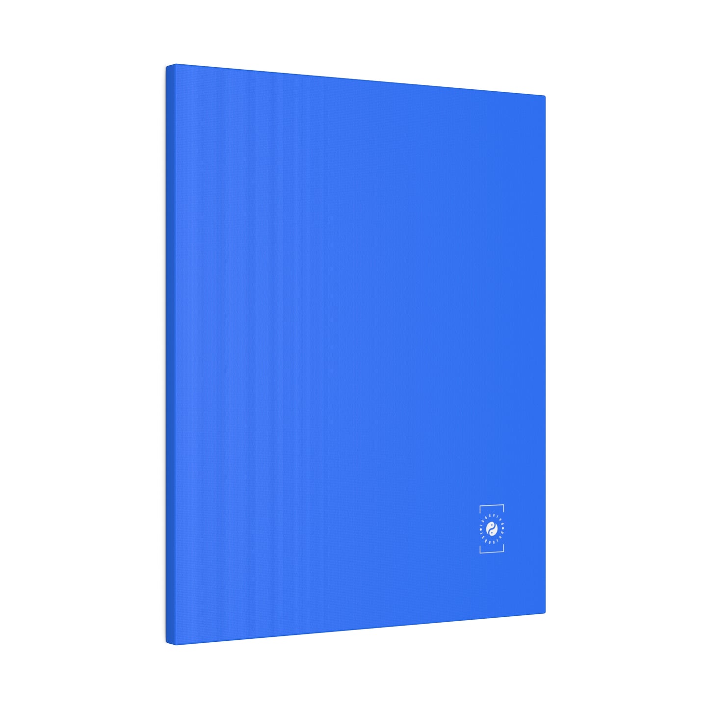 #2C75FF Electric Blue - Art Print Canvas