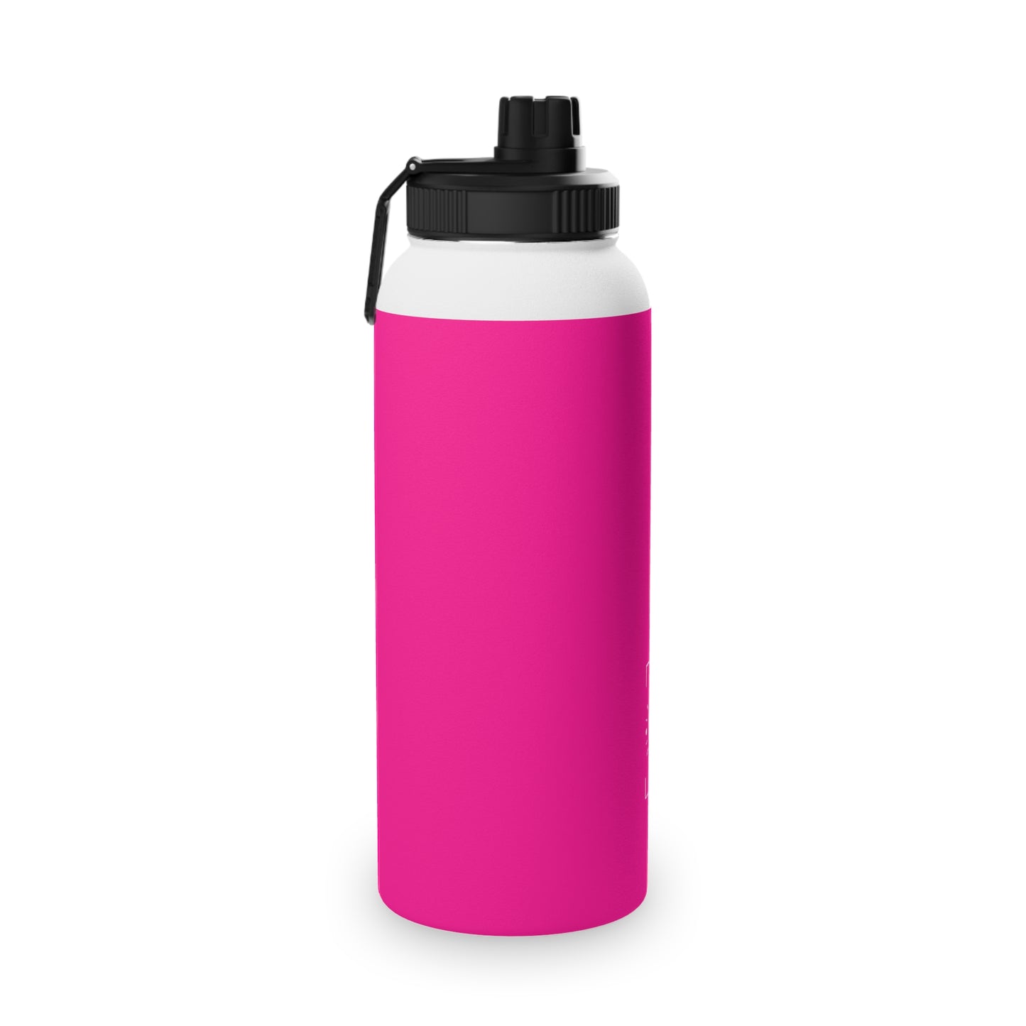 #FF0099 Sharp Pink - Sports Water Bottle