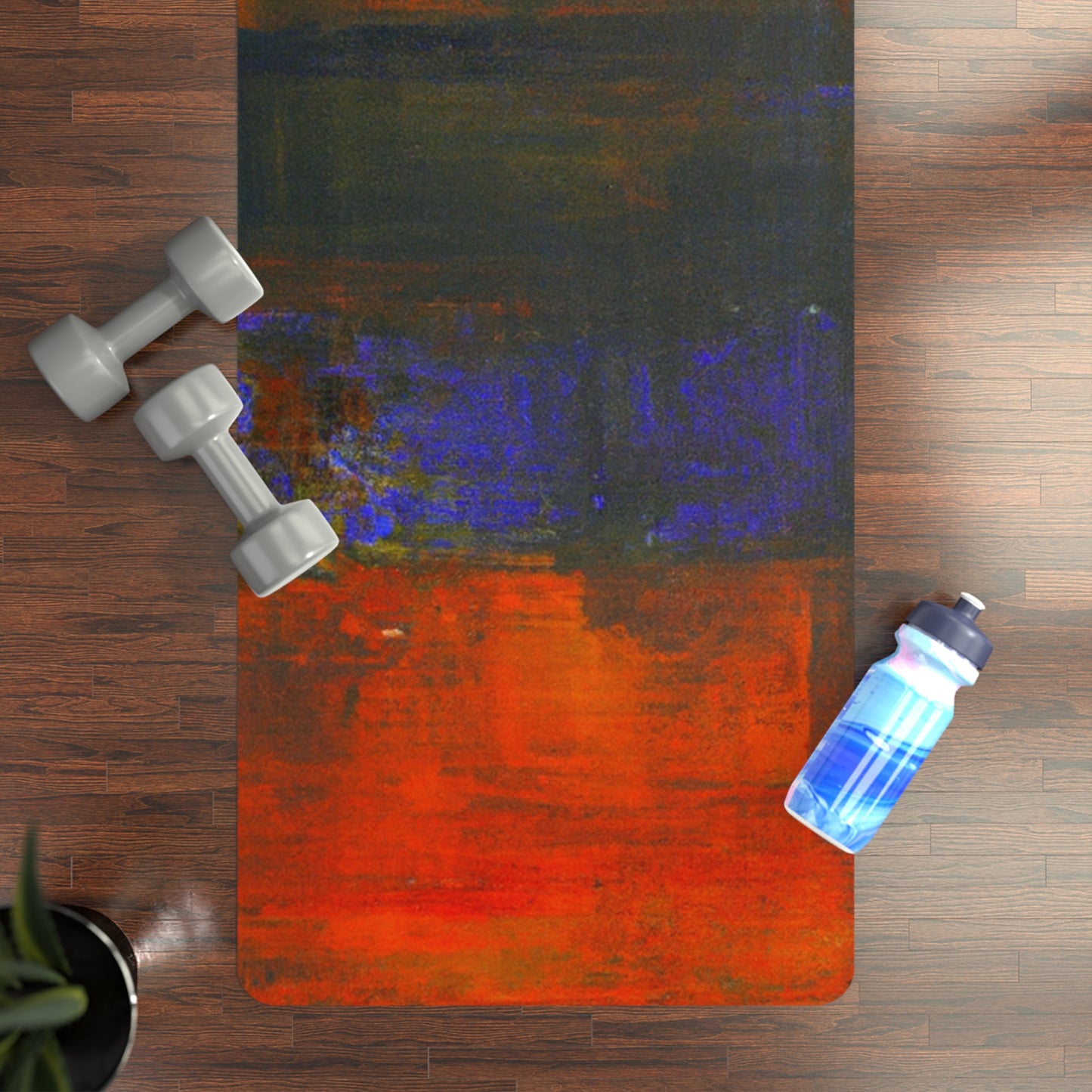 "Chromatic Reverie" - Yoga Mat