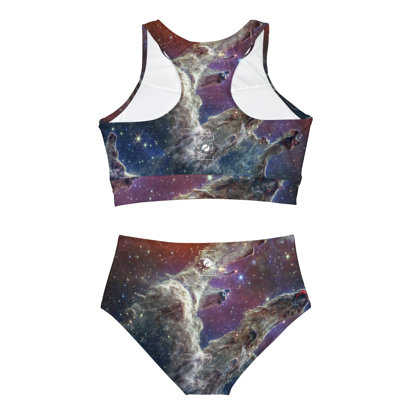 Pillars of Creation (NIRCam and MIRI Composite Image) - JWST Collection - Hot Yoga Bikini Set