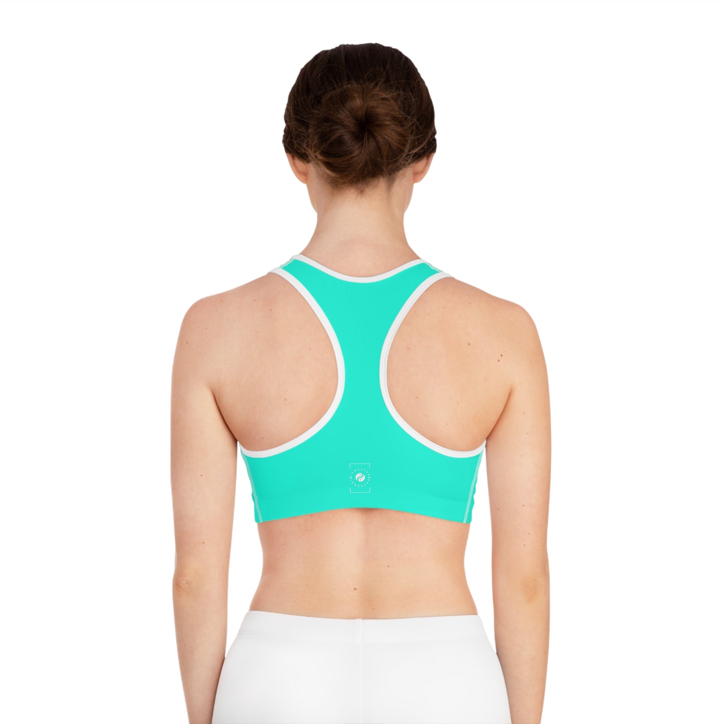 Neon Teal #11ffe3 - High Performance Sports Bra