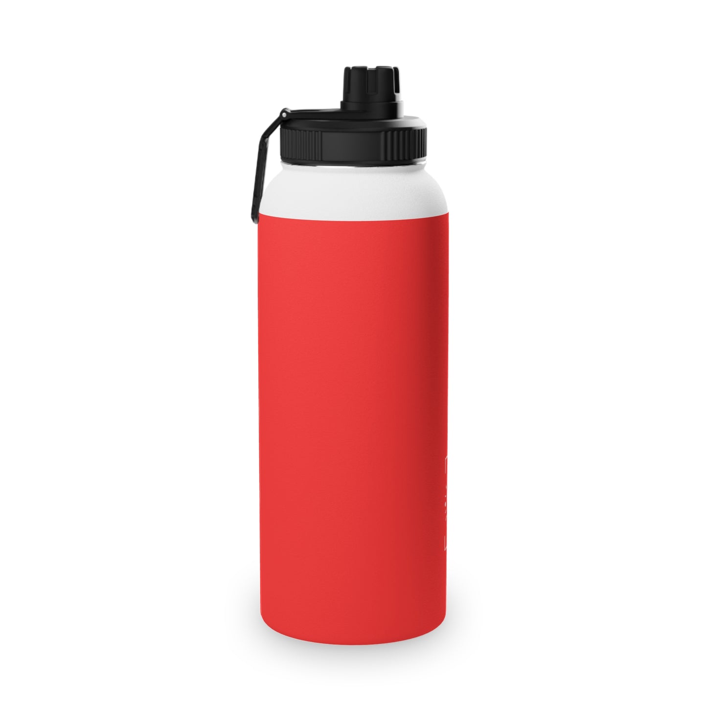 Bright Red FF3131 - Sports Water Bottle