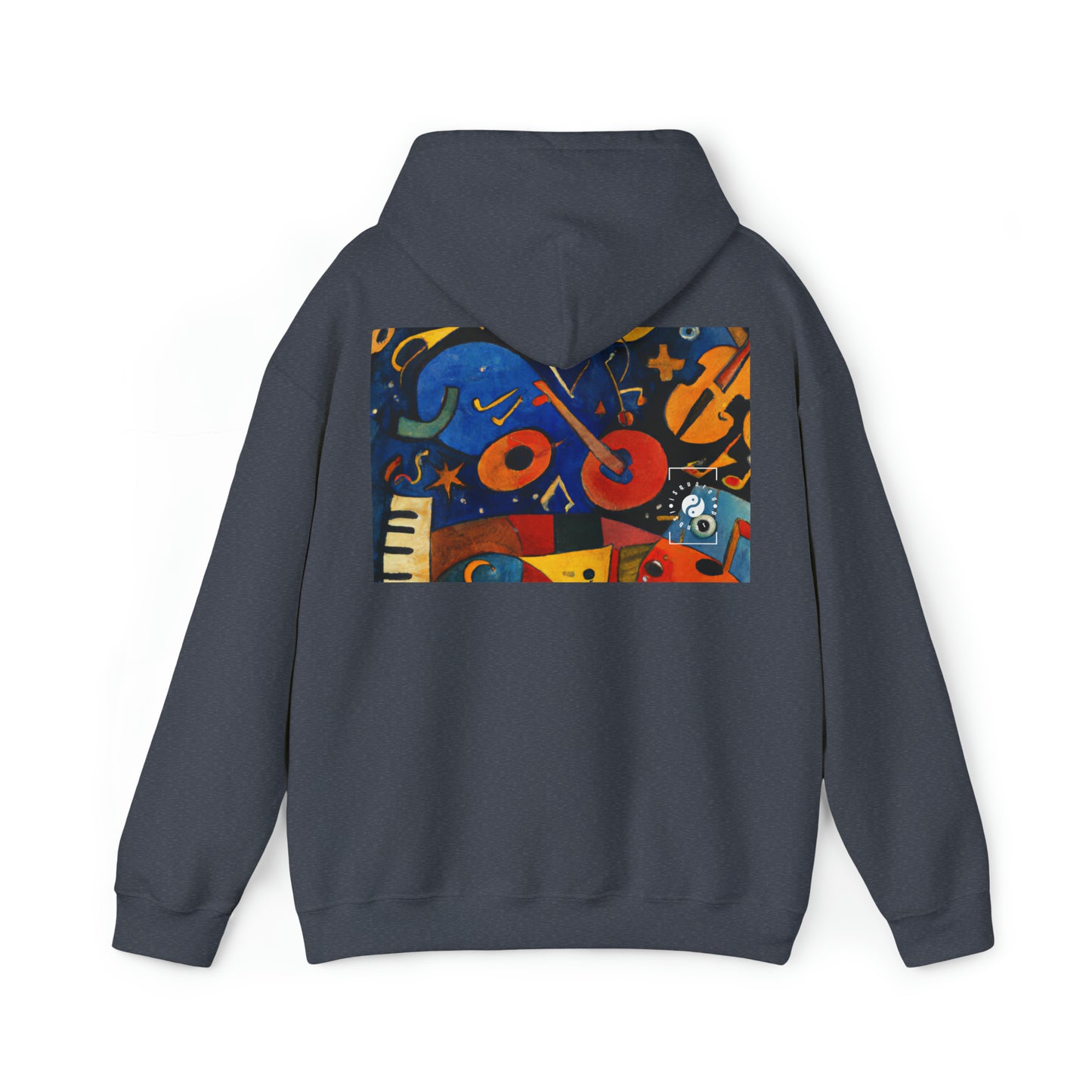 Melodic Abstractions: A Kandinskian Orchestra - Hoodie