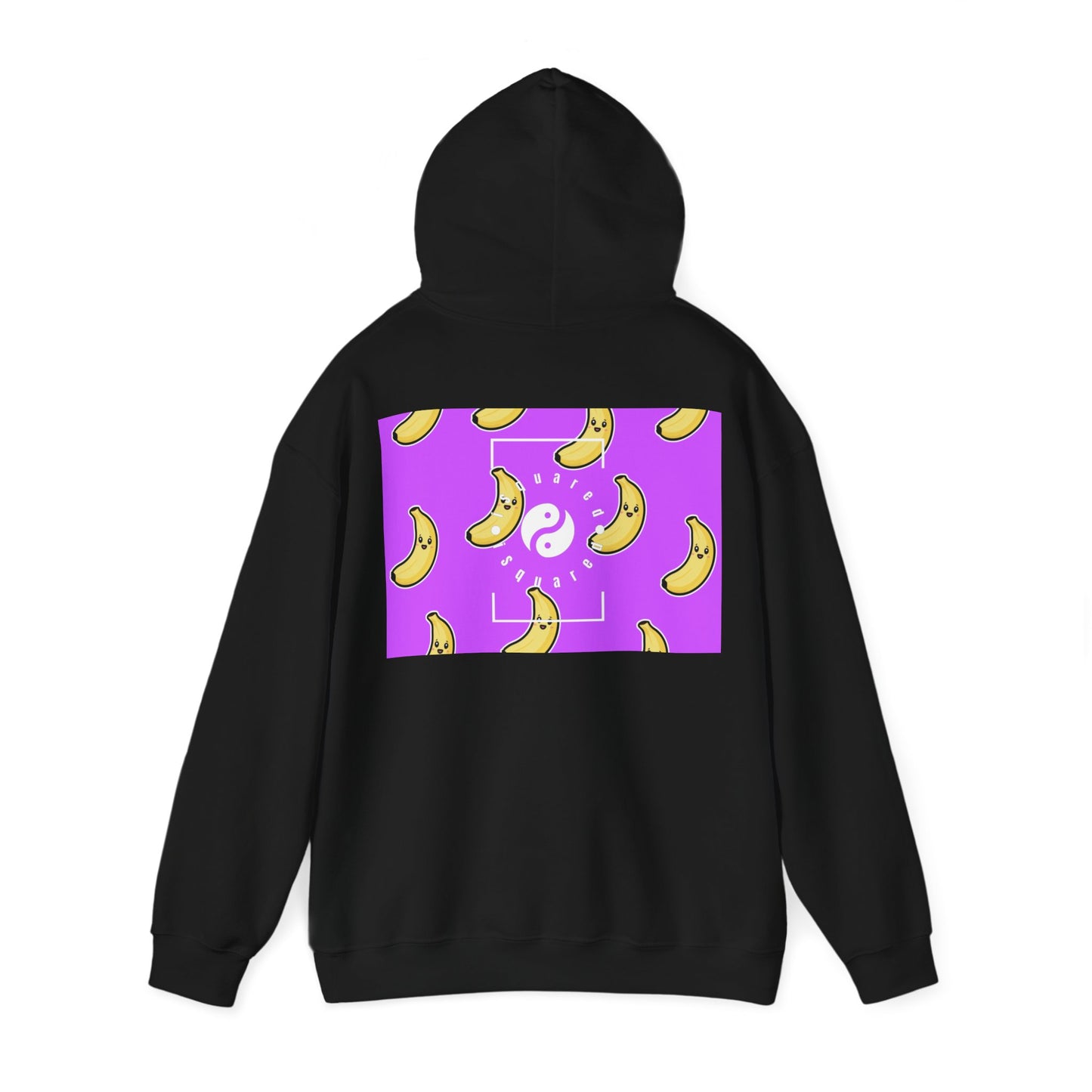 #D65BFF Purple + Banana - Hoodie