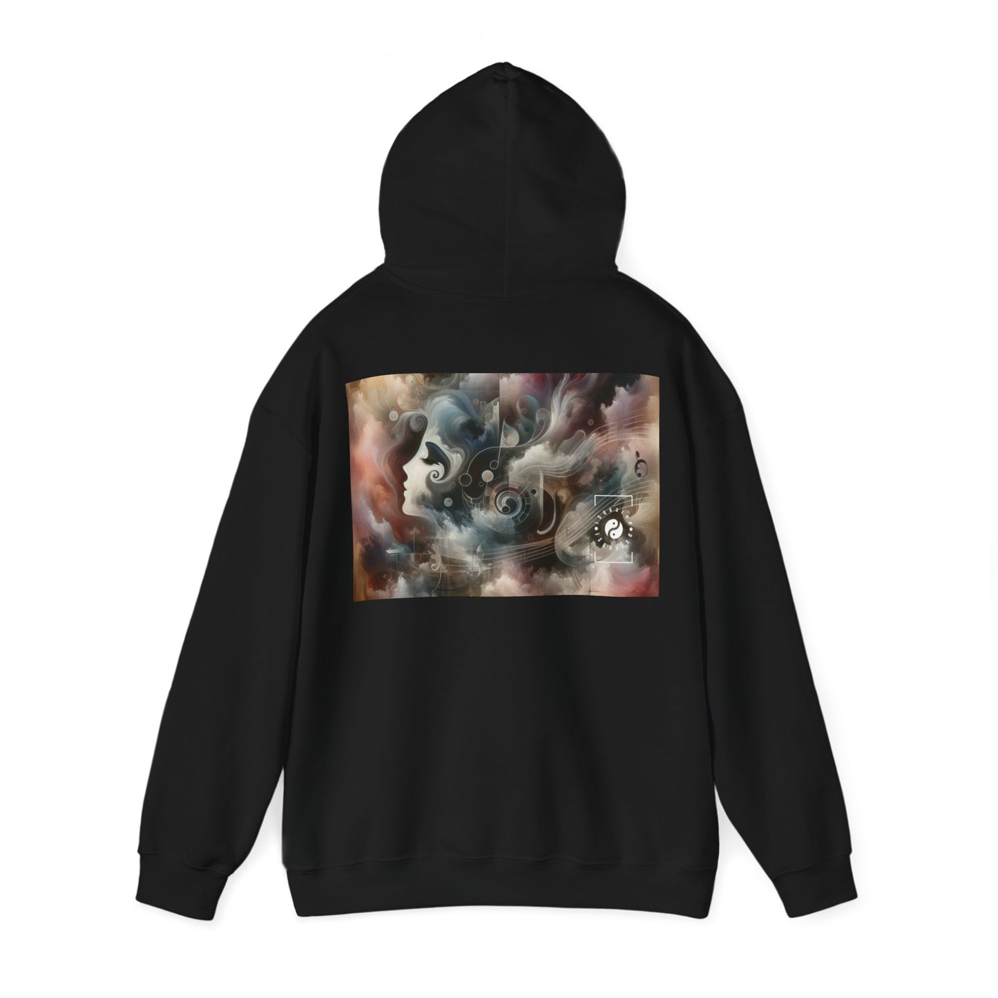 "Harmony of Descent: An Abstract Ode to La Traviata" - Hoodie