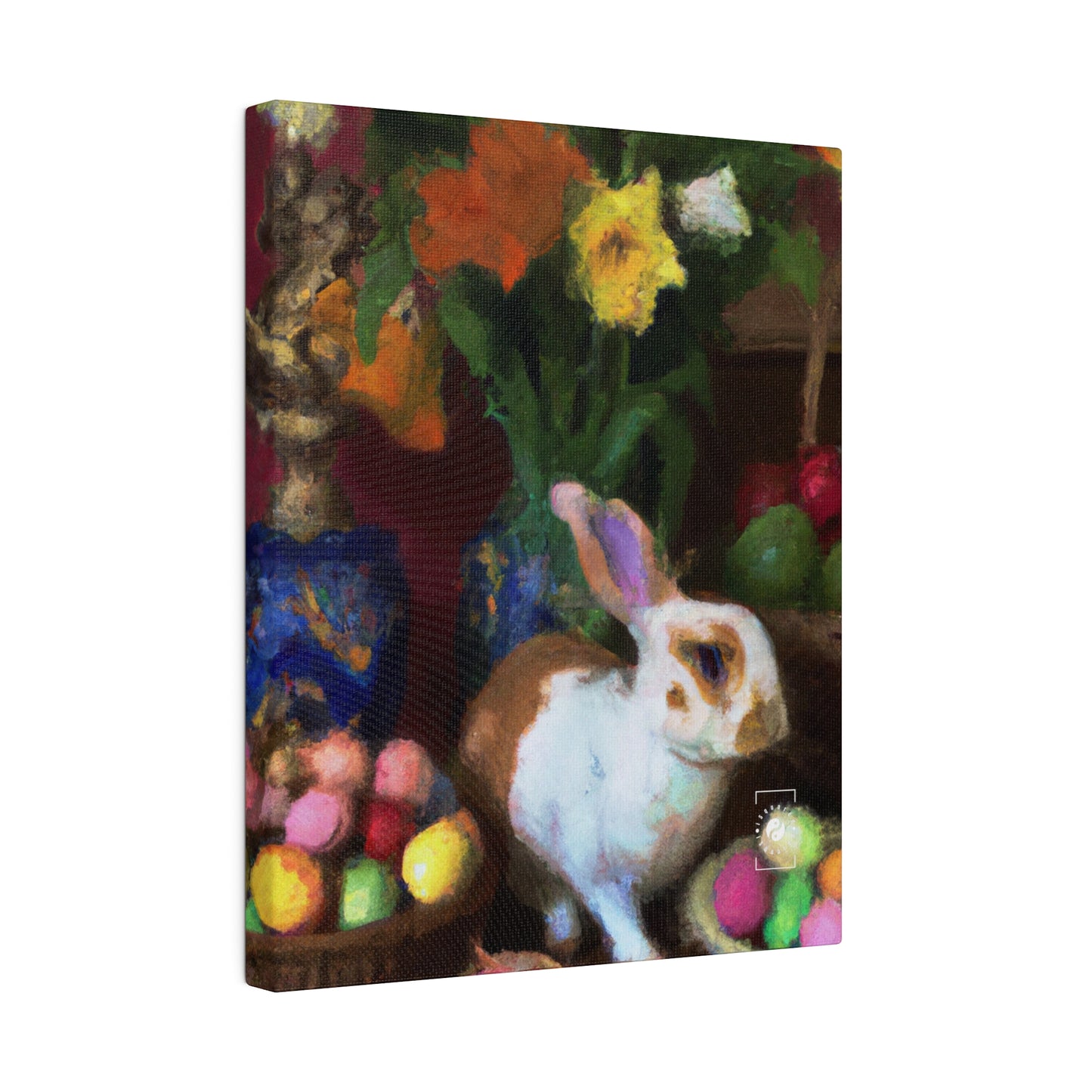 "Velveteen Aureate Easter Reverie" - Art Print Canvas