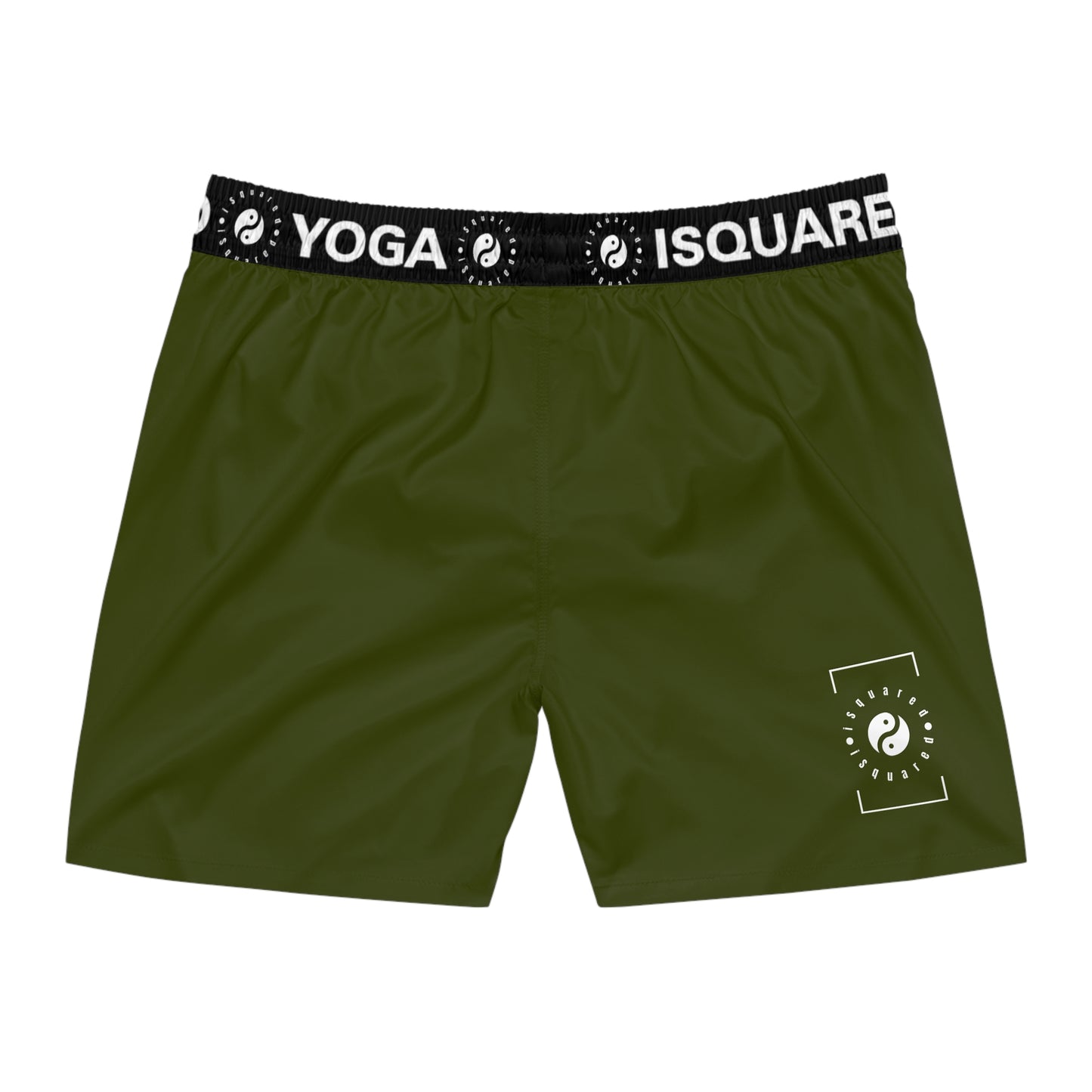 Camo Green - Swim Shorts (Mid-Length) for Men