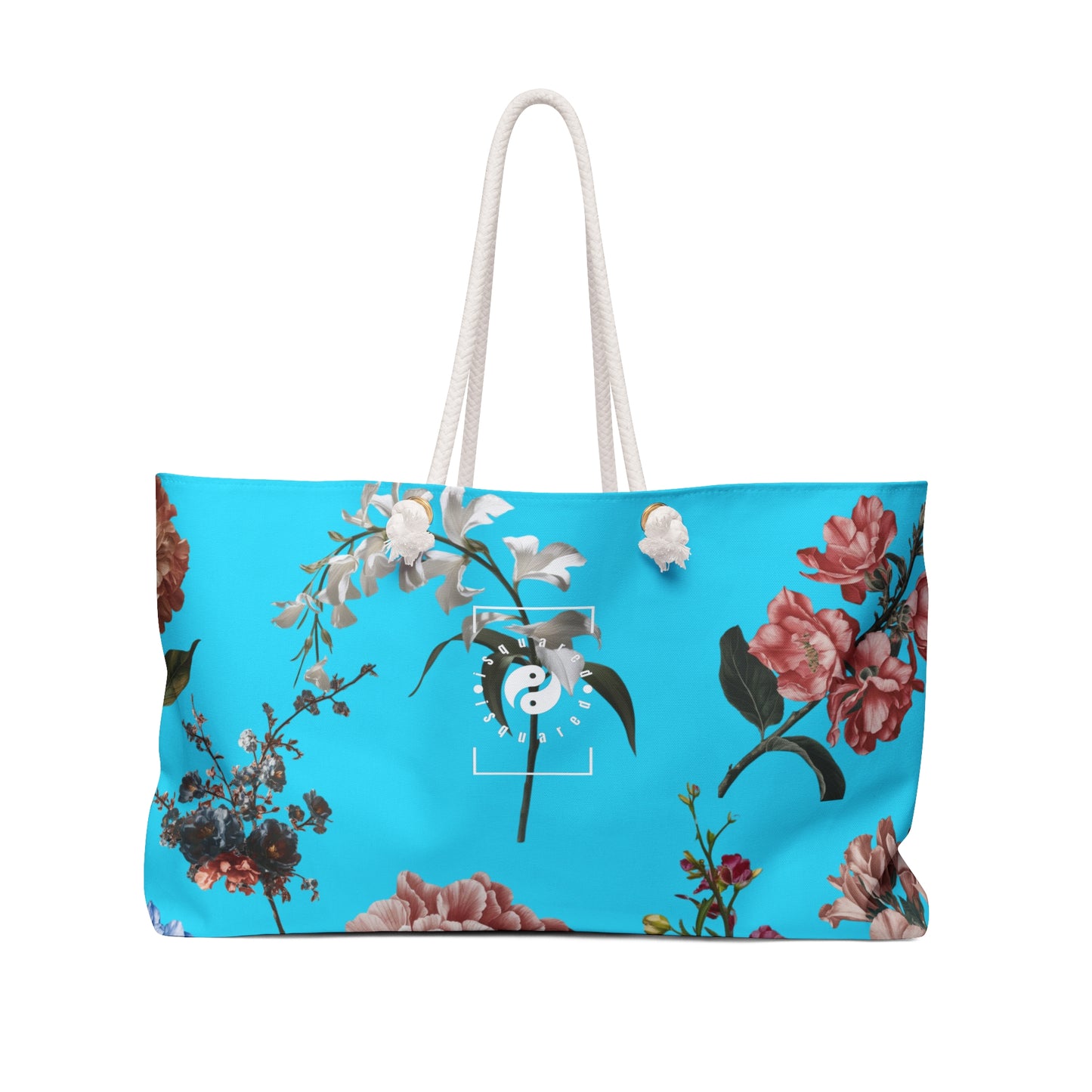 Botanicals on Azure - Casual Yoga Bag