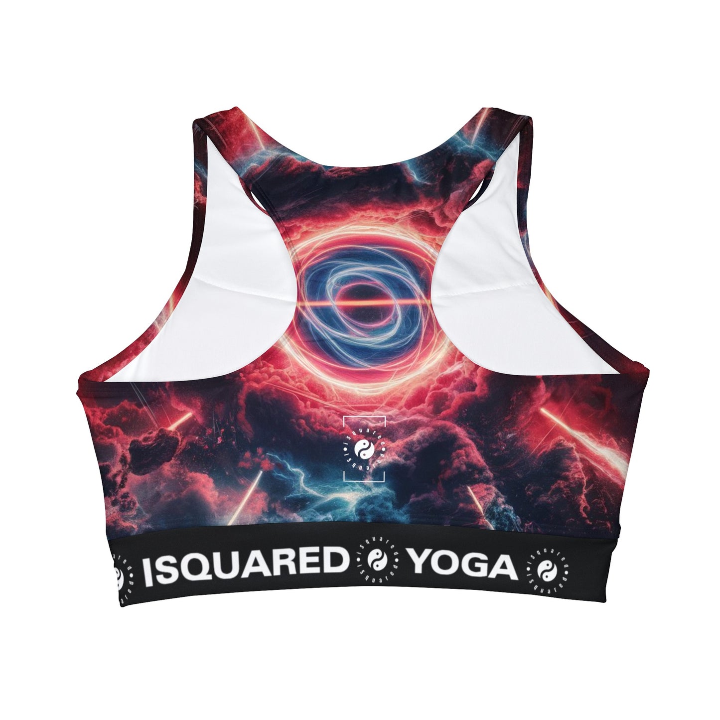 Cosmic Fusion - High Neck Crop Top