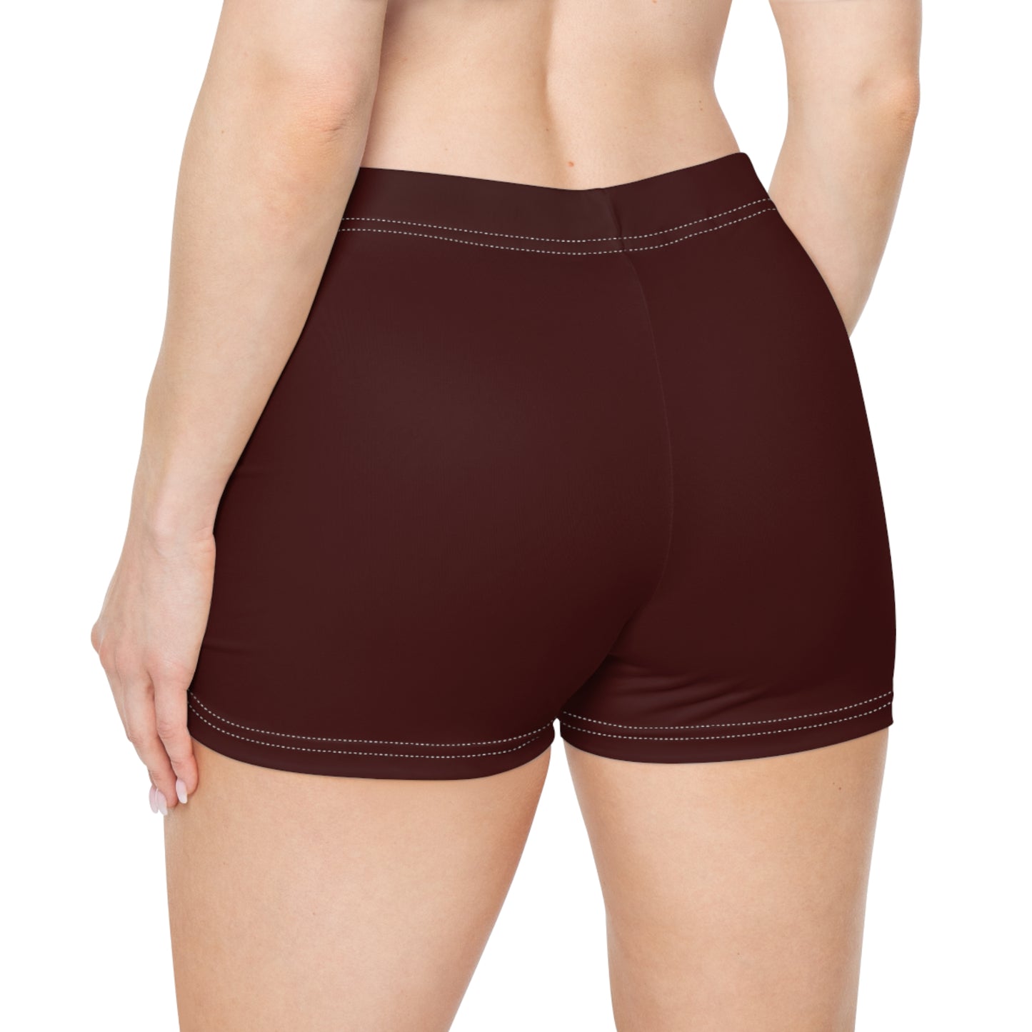 Lipstick Red - Mini Hot Yoga Short