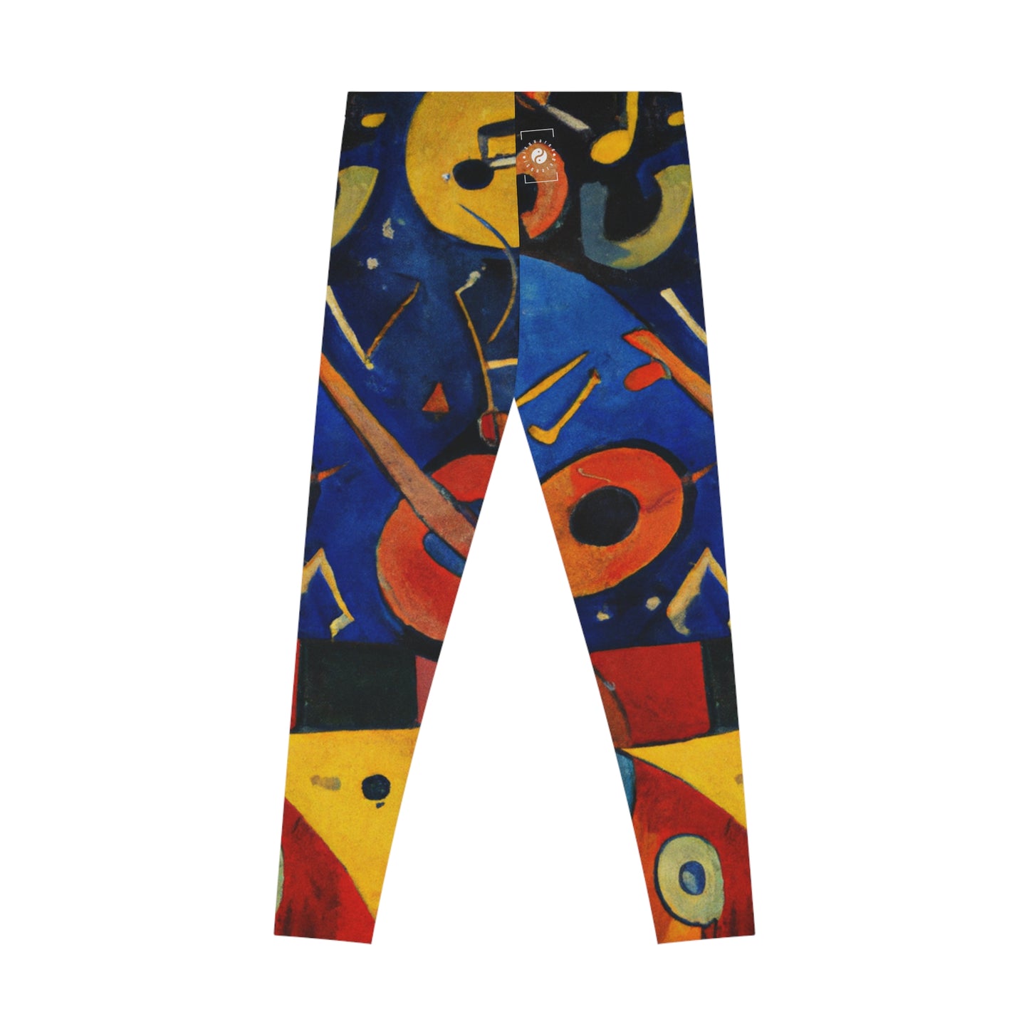 Melodic Abstractions: A Kandinskian Orchestra - Unisex Tights