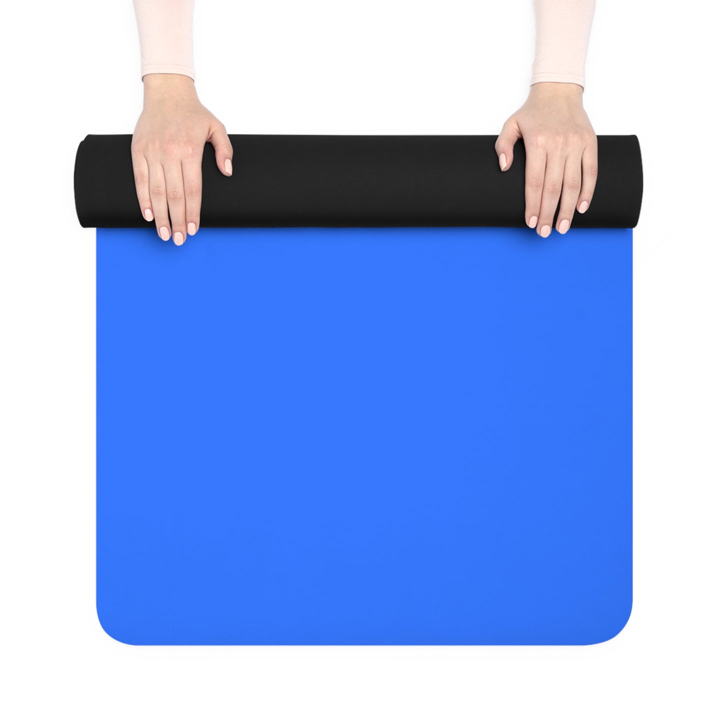 #2C75FF Electric Blue - Yoga Mat