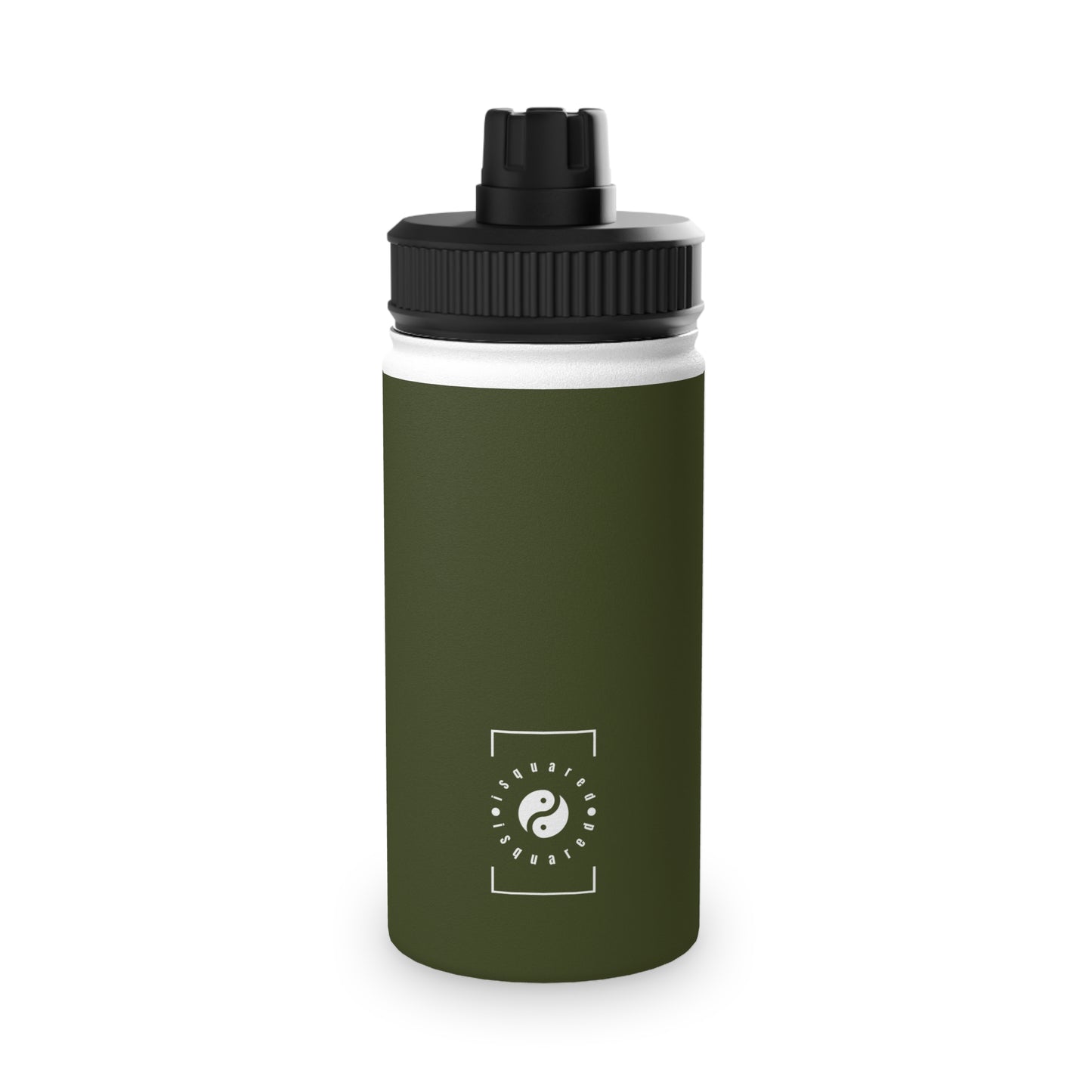 Camo Green - Sports Water Bottle