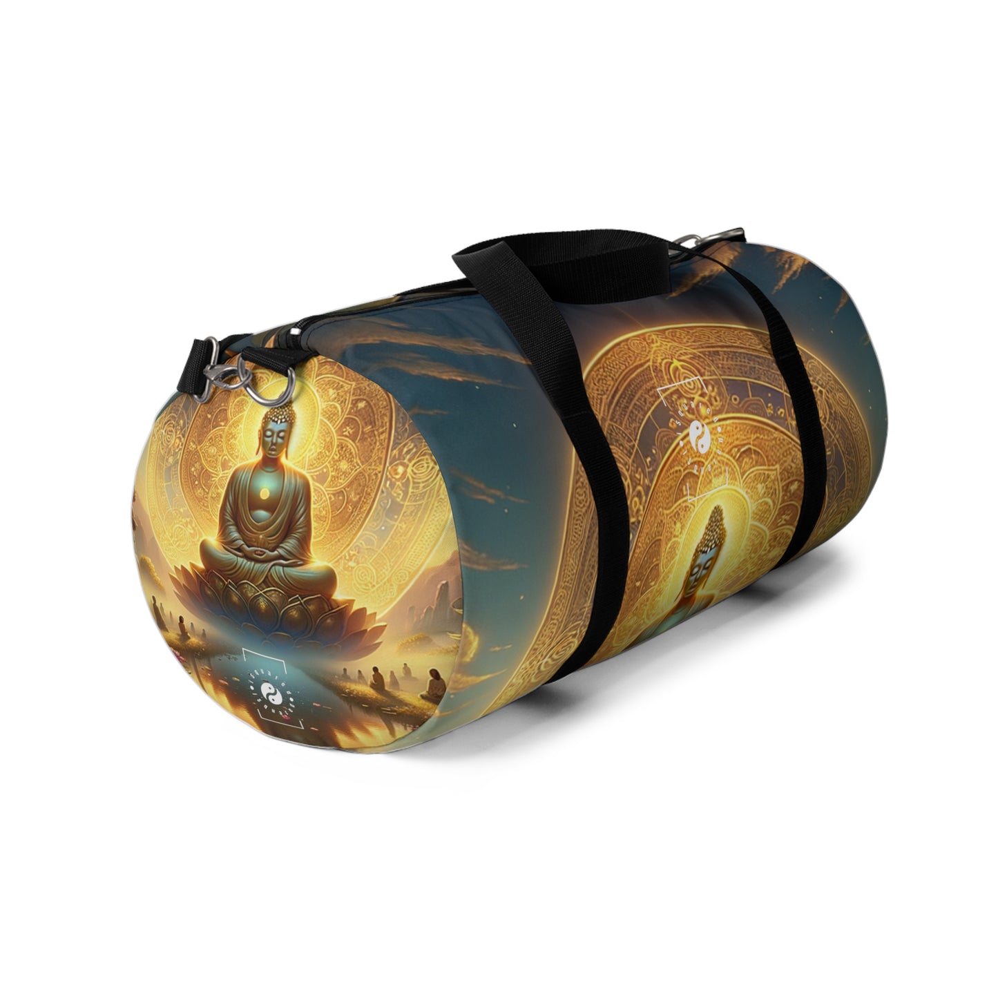 "Serenity in Transience: Illuminations of the Heart Sutra" - Duffle Bag