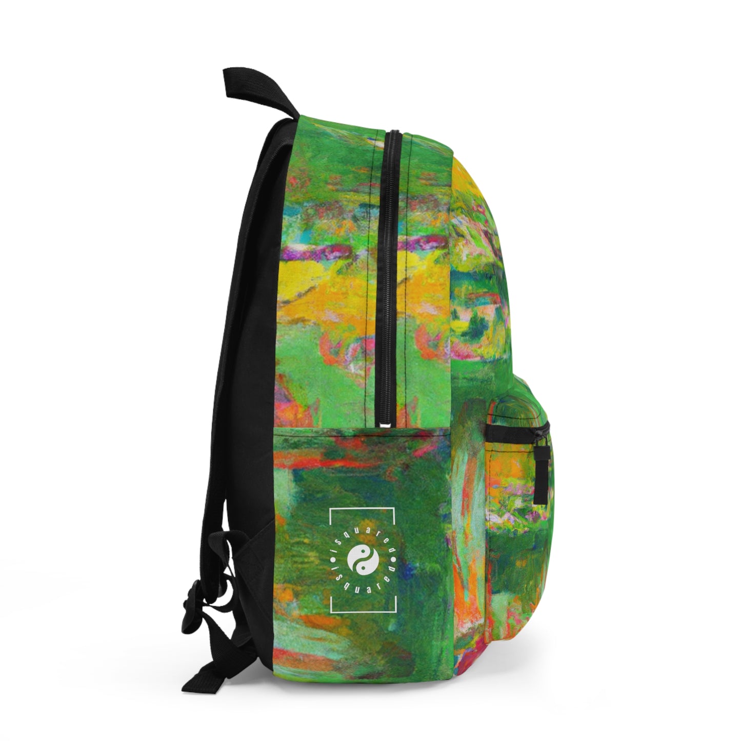 "Lily Aquarelle: Dusk Reflections" - Backpack