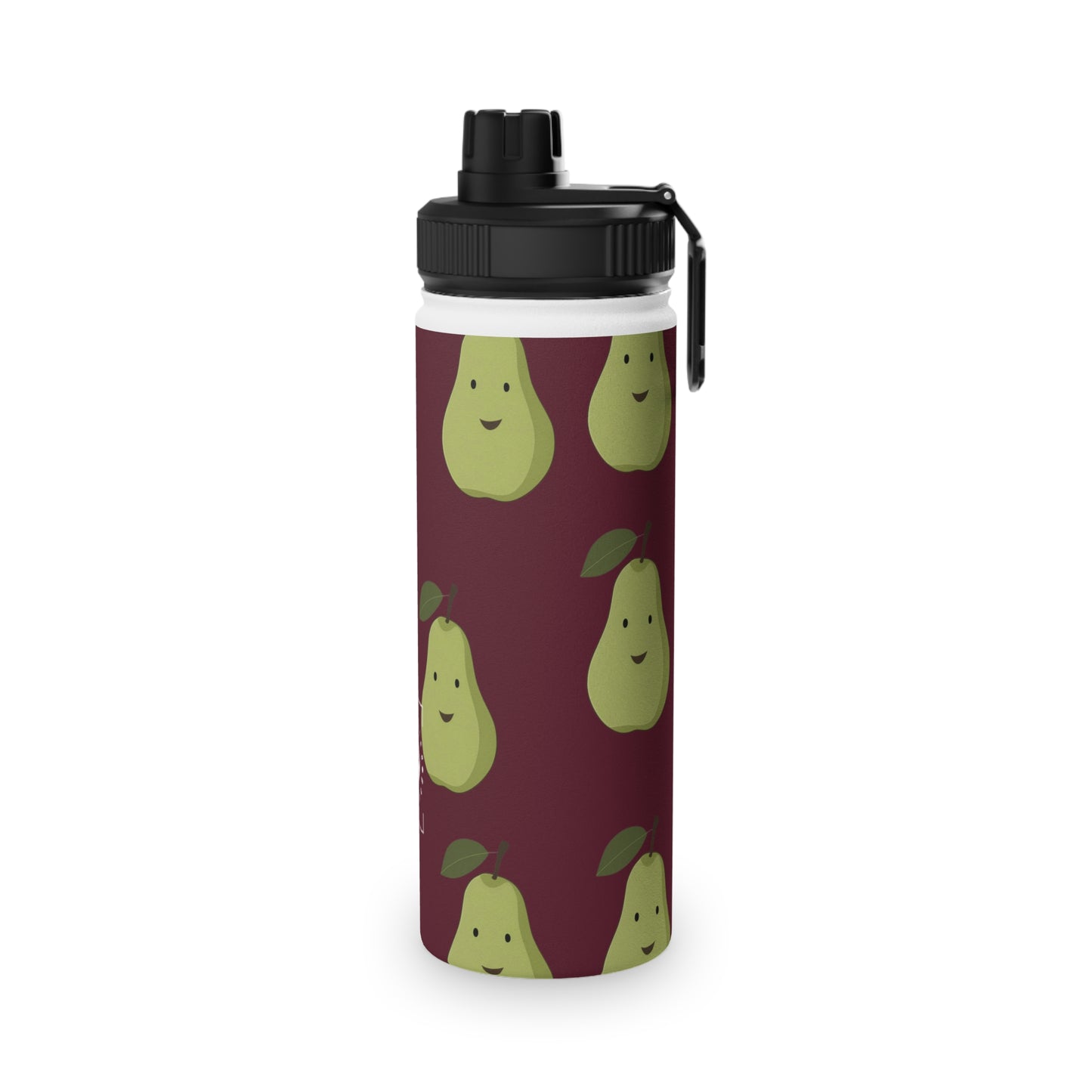 #60182D Deep Siena + Pear - Sports Water Bottle